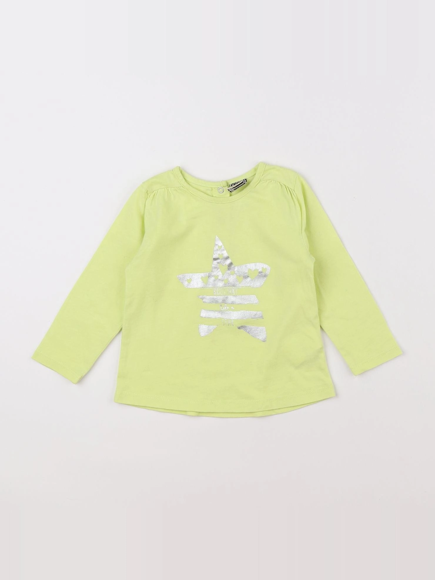 Tape à l'oeil - tee-shirt jaune - 18 mois