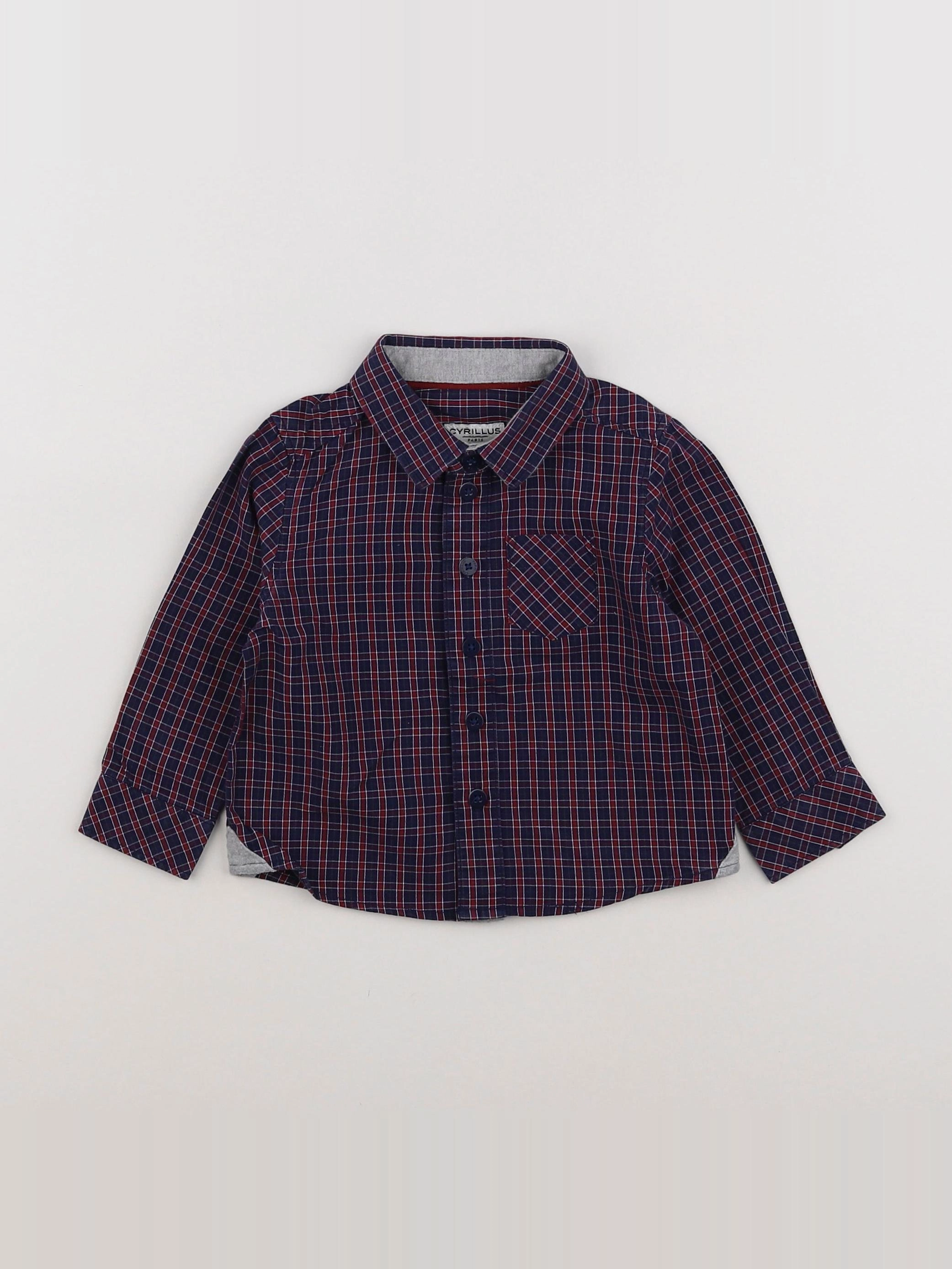 Cyrillus - chemise multicolore - 9 mois