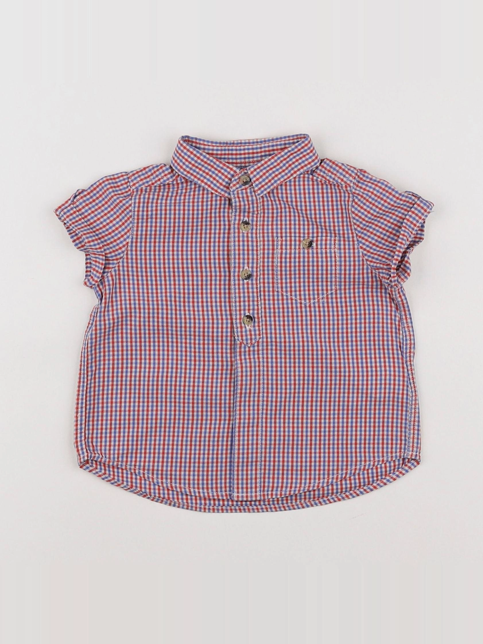 Cyrillus - chemise multicolore - 6 mois