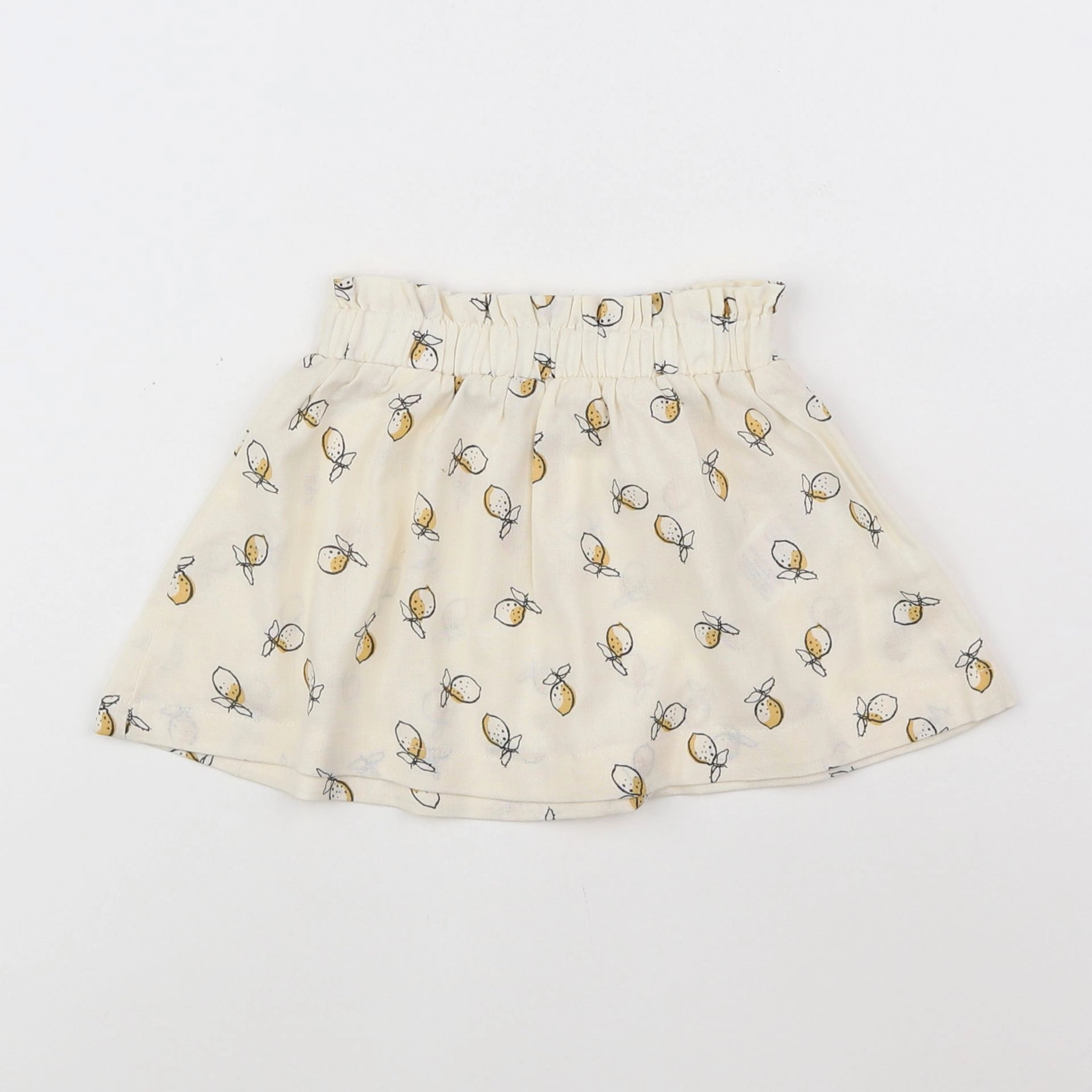 Vertbaudet - jupe beige - 12 mois