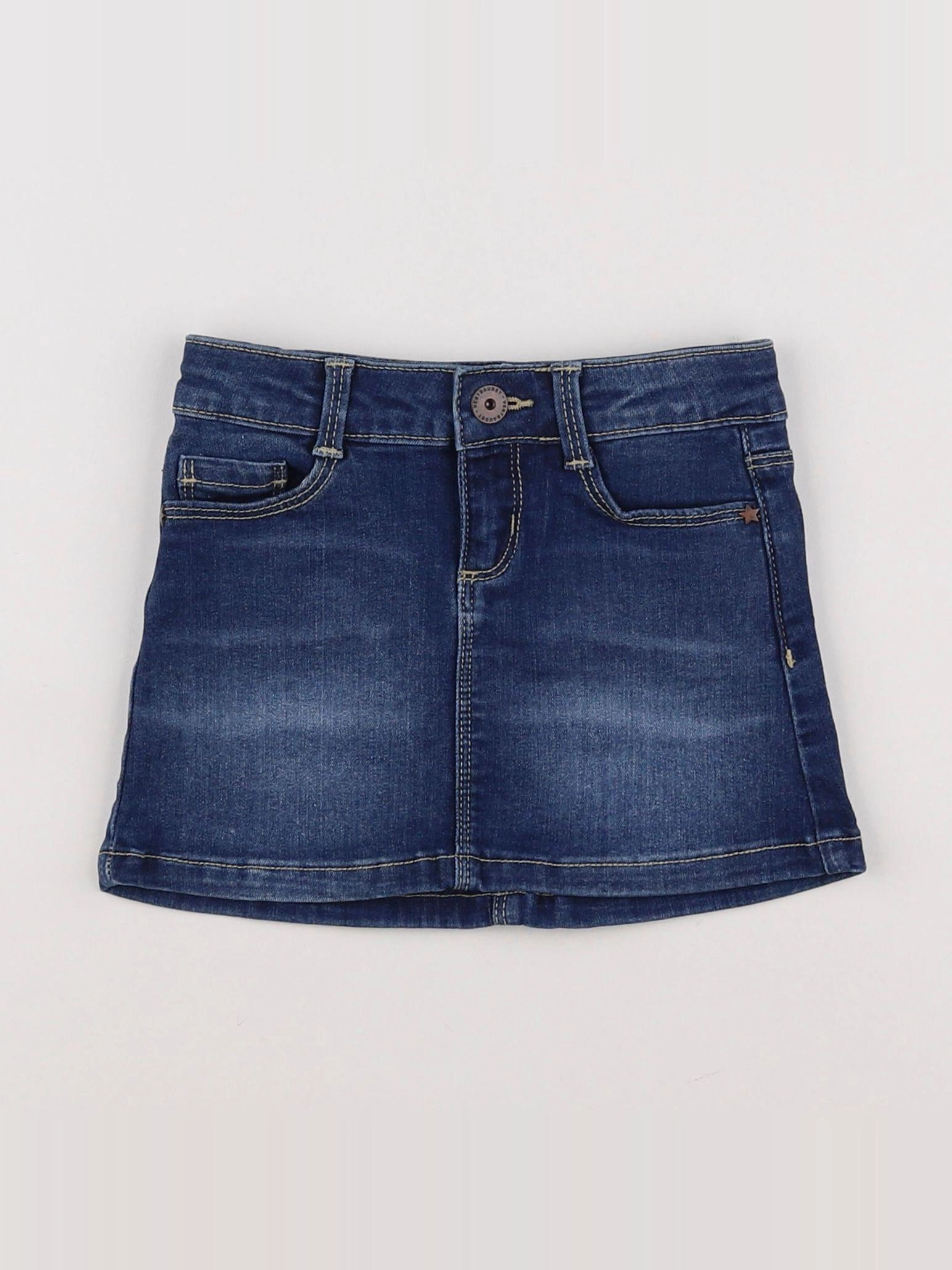 Vertbaudet - jupe bleu - 3 ans