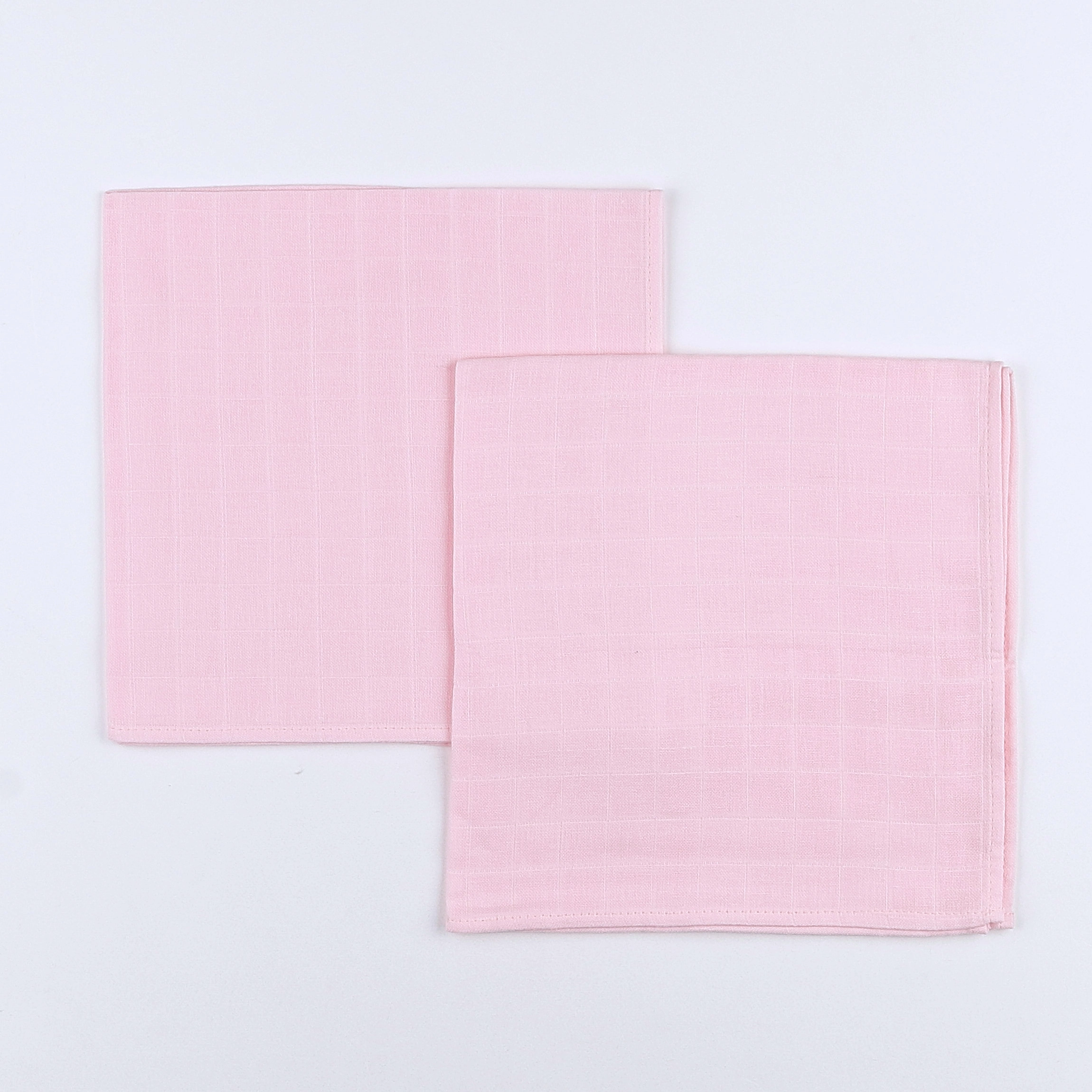 Gloop - lot de 2 langes rose (neuf) - 50x50 