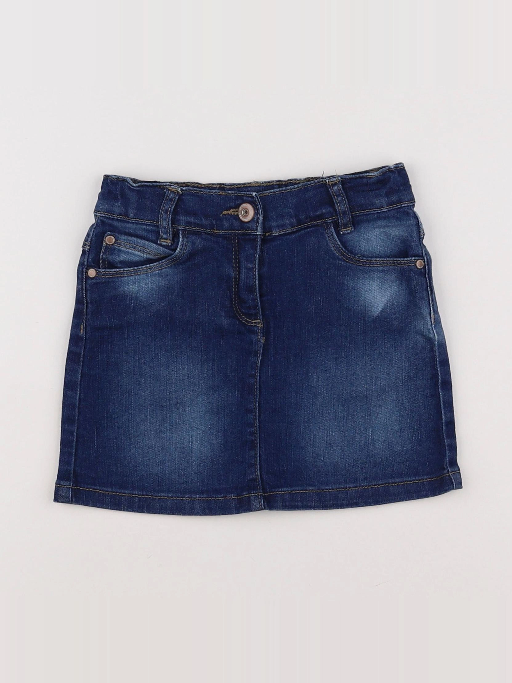 Vertbaudet - jupe bleu - 4 ans