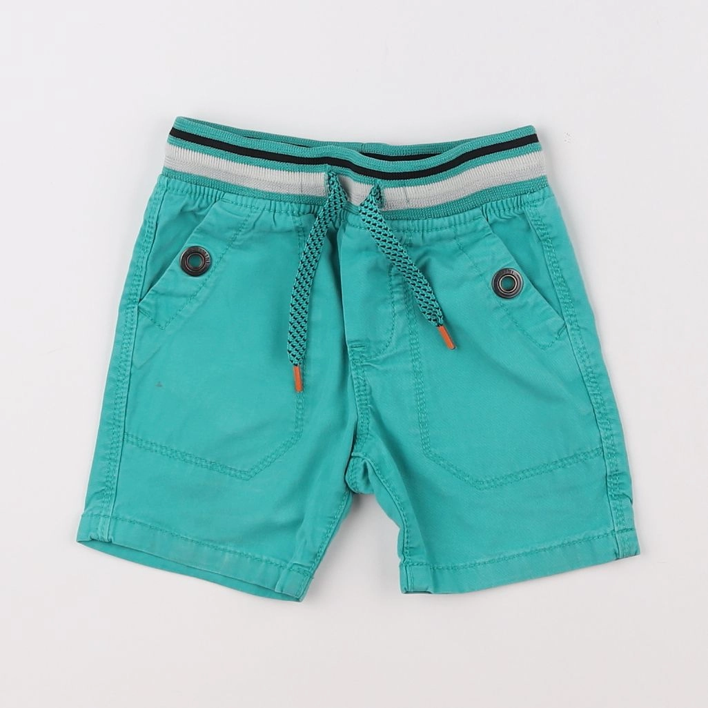 Catimini - short bleu - 12 mois