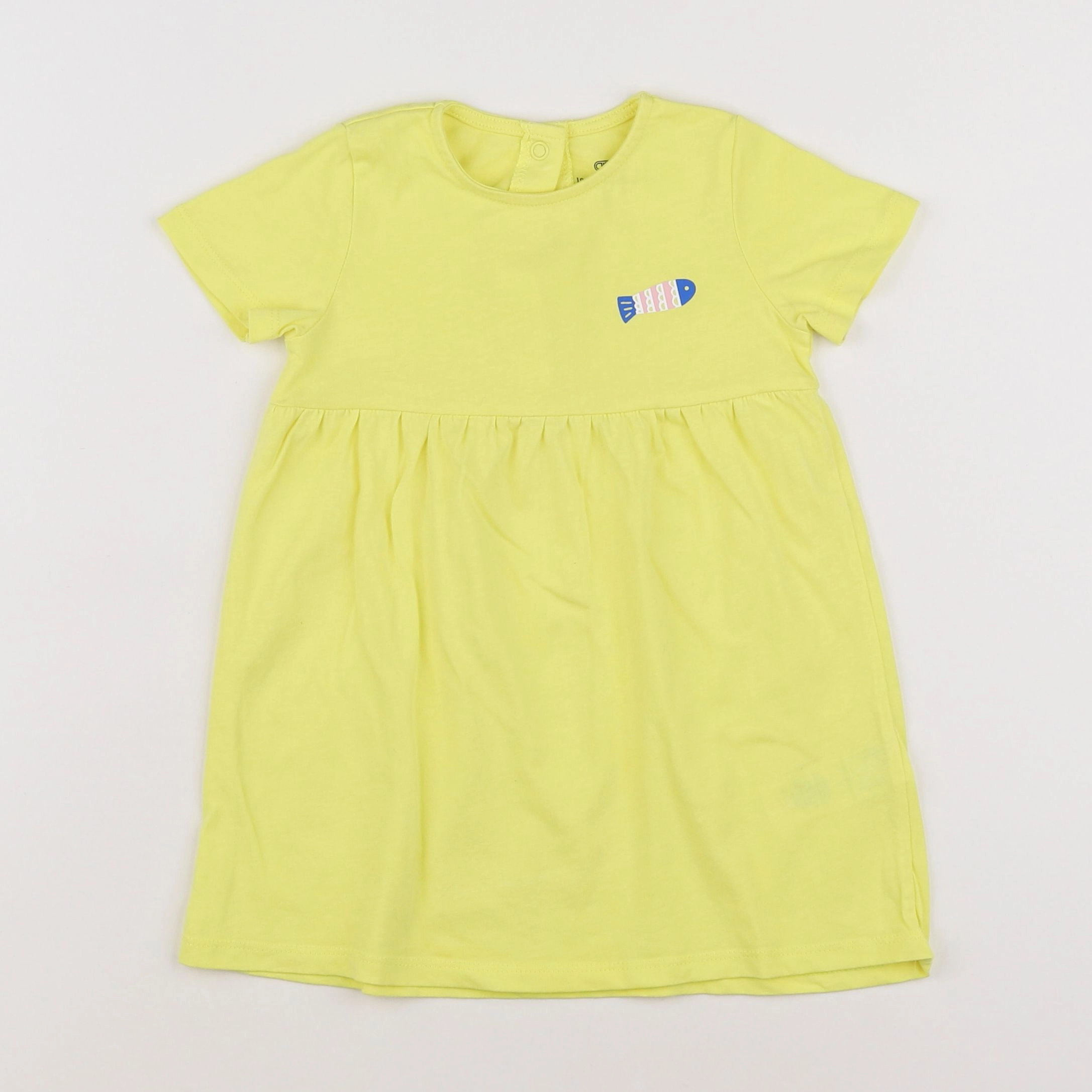 La Redoute - robe jaune - 18 mois