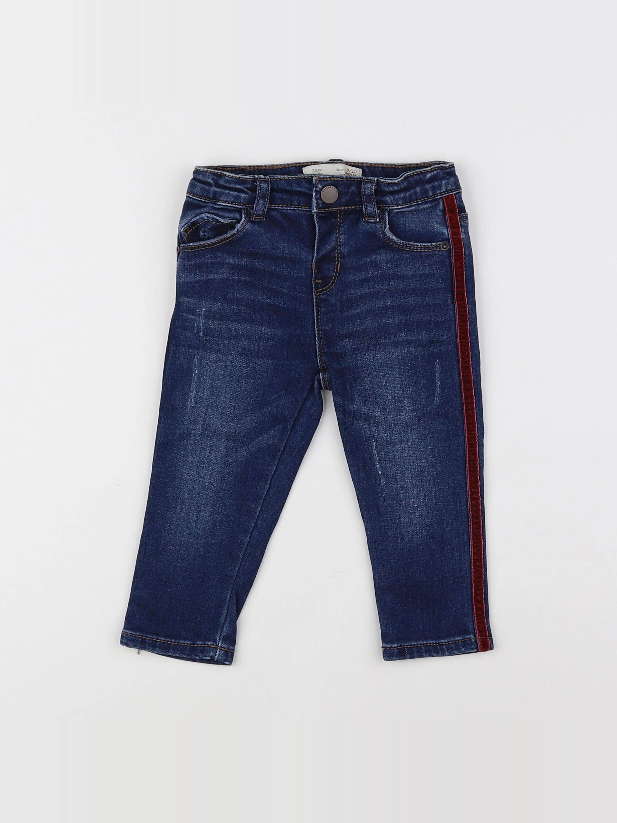 Zara - jean bleu - 6/9 mois