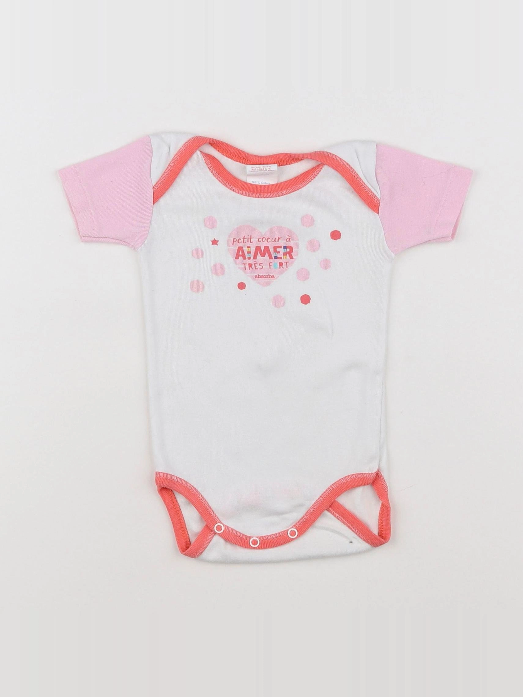 Absorba - body rose - 6 mois