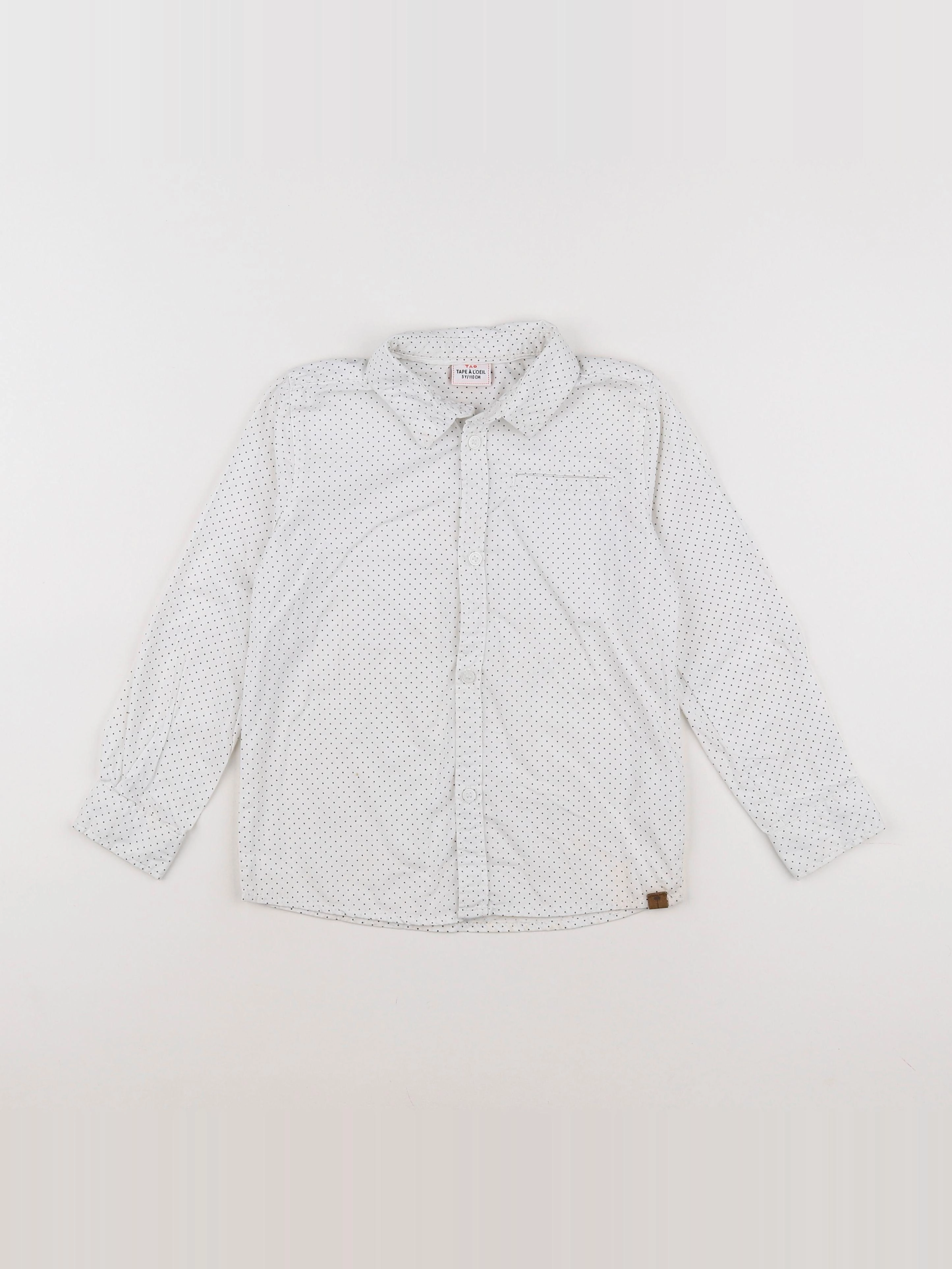 Tape à l'oeil - chemise blanc - 5 ans