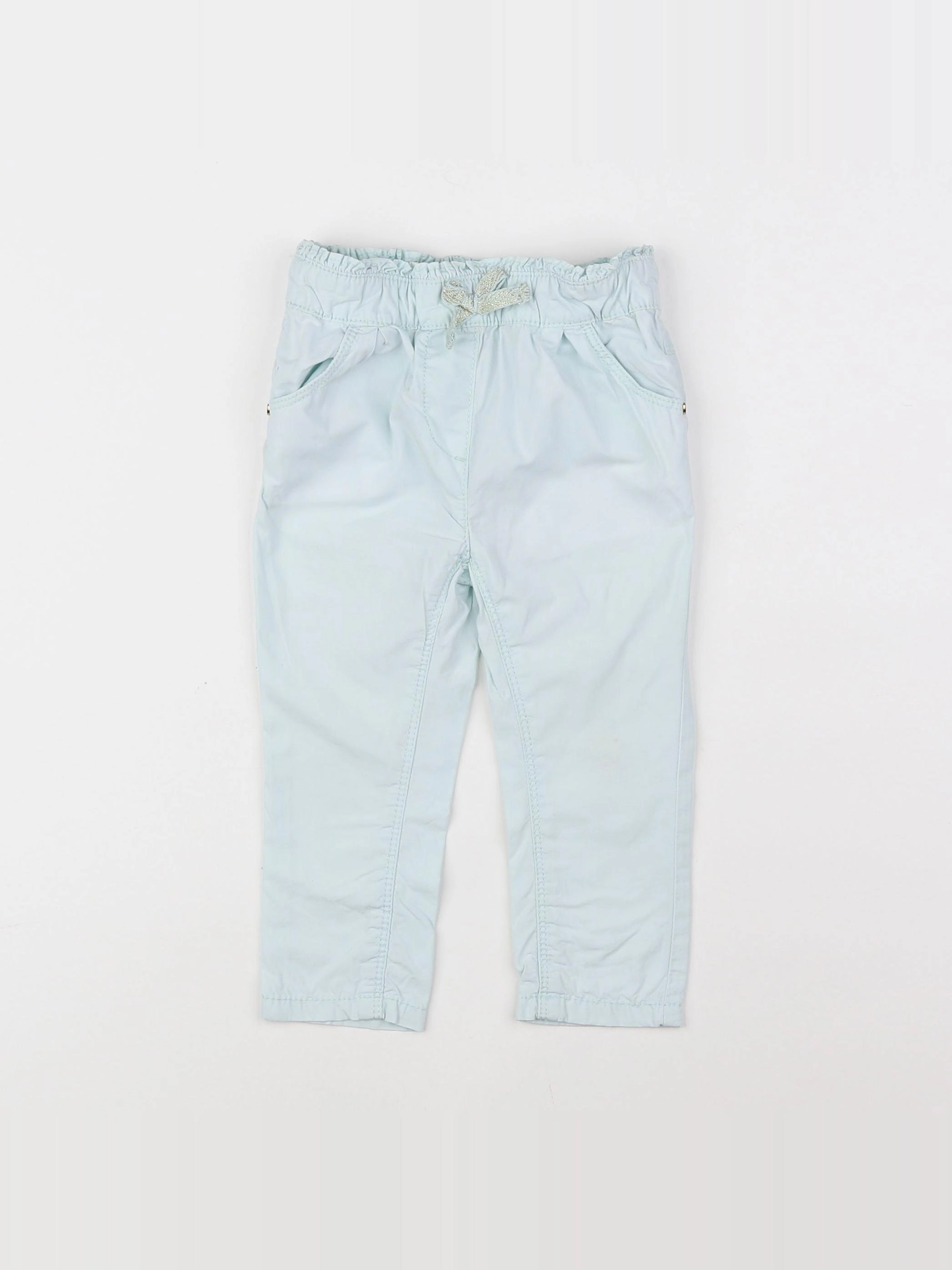 Tape à l'oeil - pantalon bleu - 12 mois