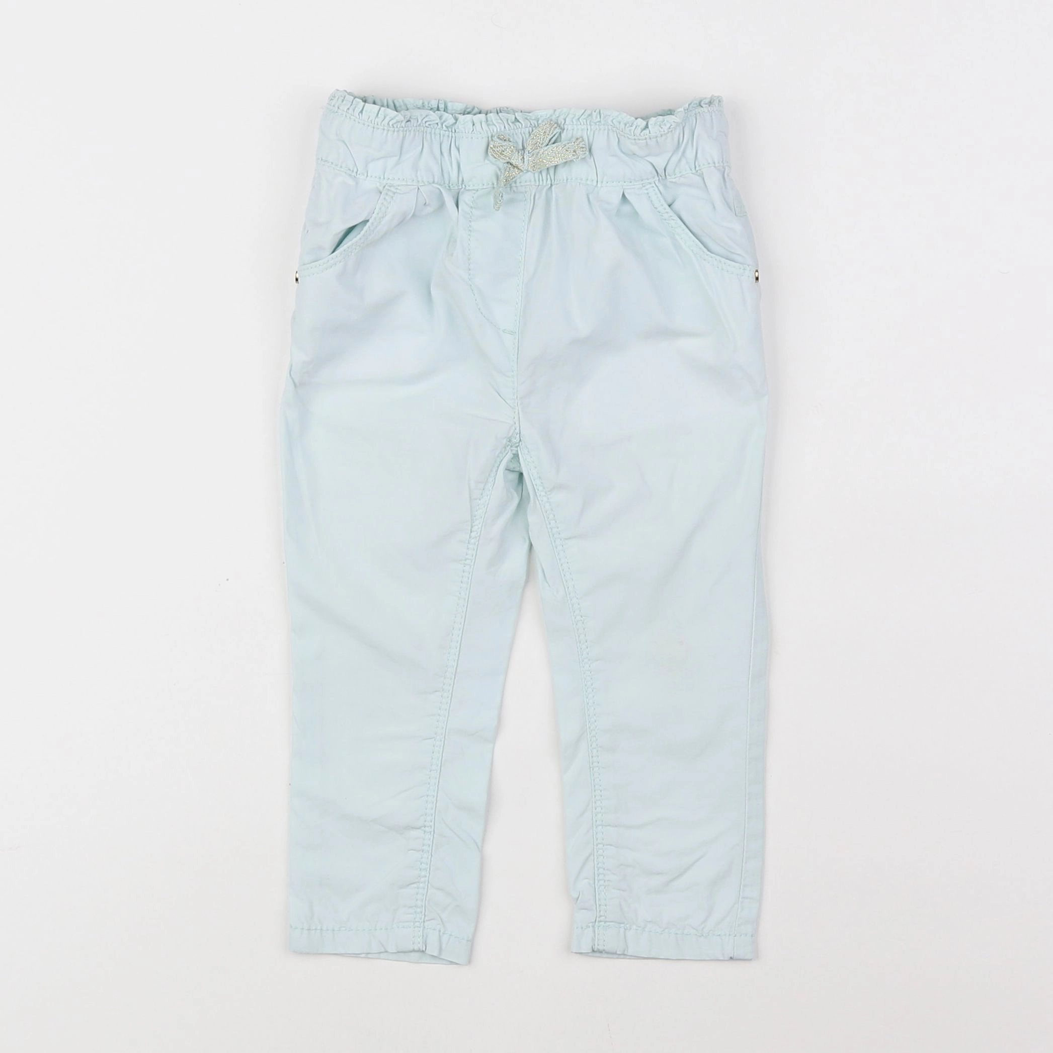 Tape à l'oeil - pantalon bleu - 12 mois