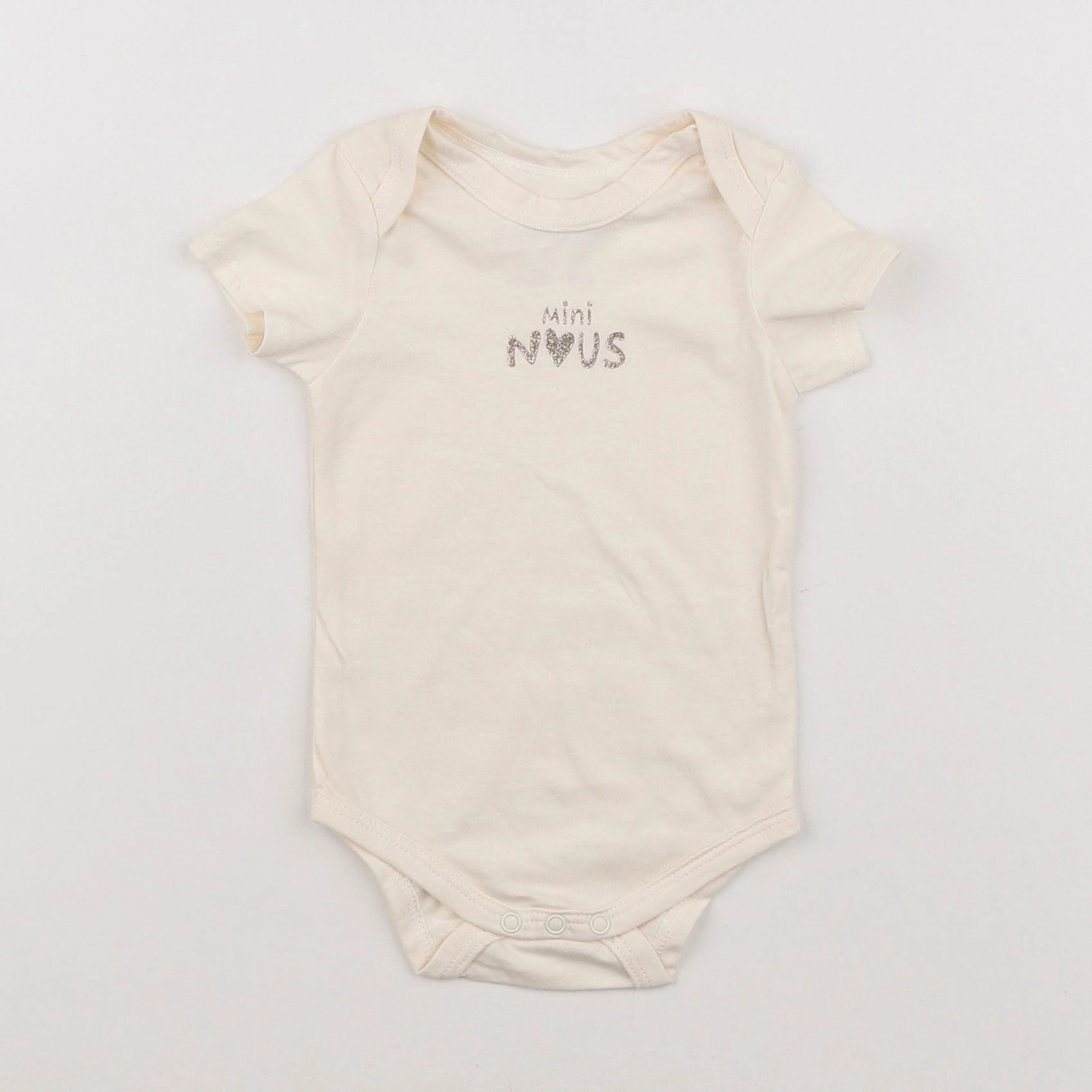 Tape à l'oeil - body beige - 3 mois