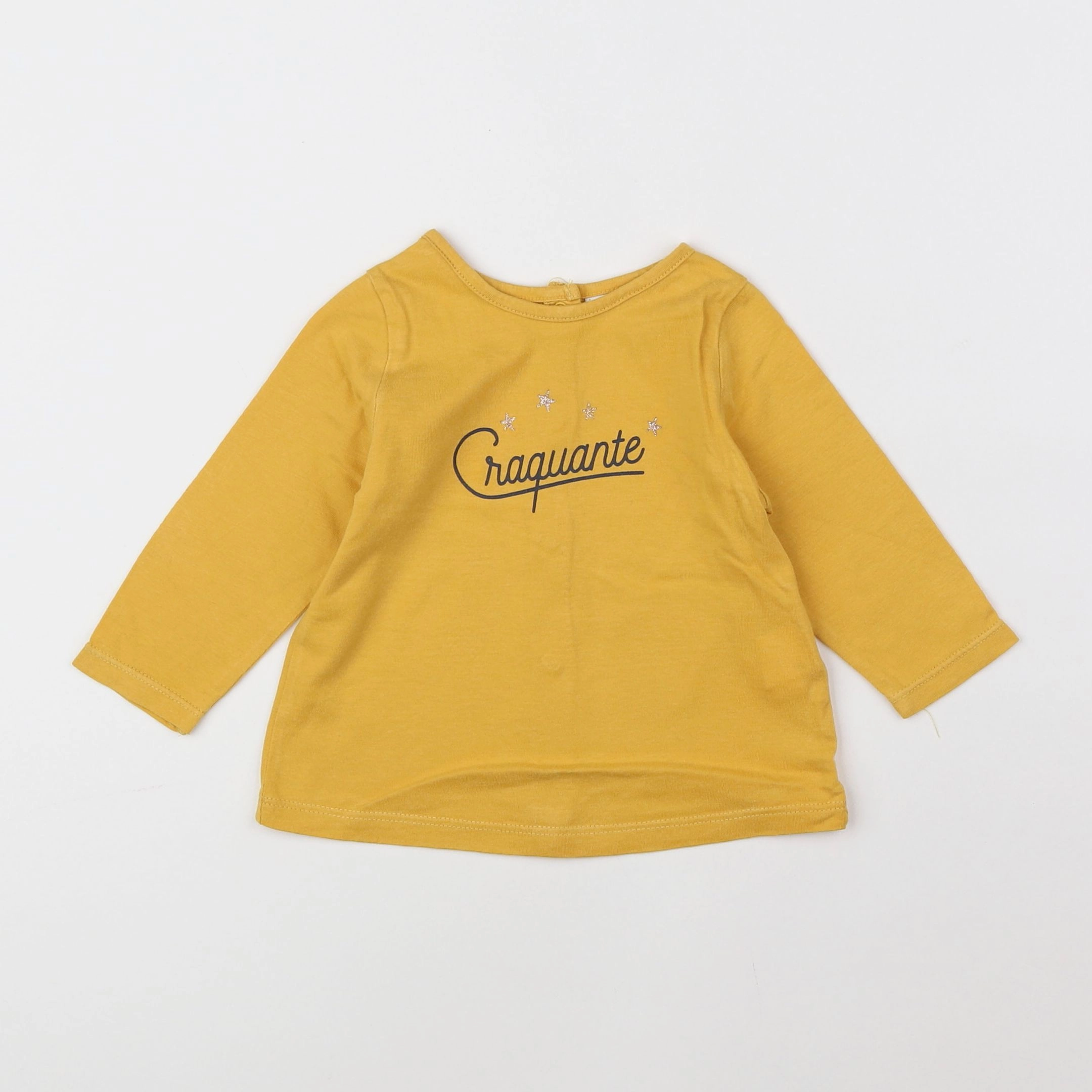 Tape à l'oeil - tee-shirt jaune - 9 mois
