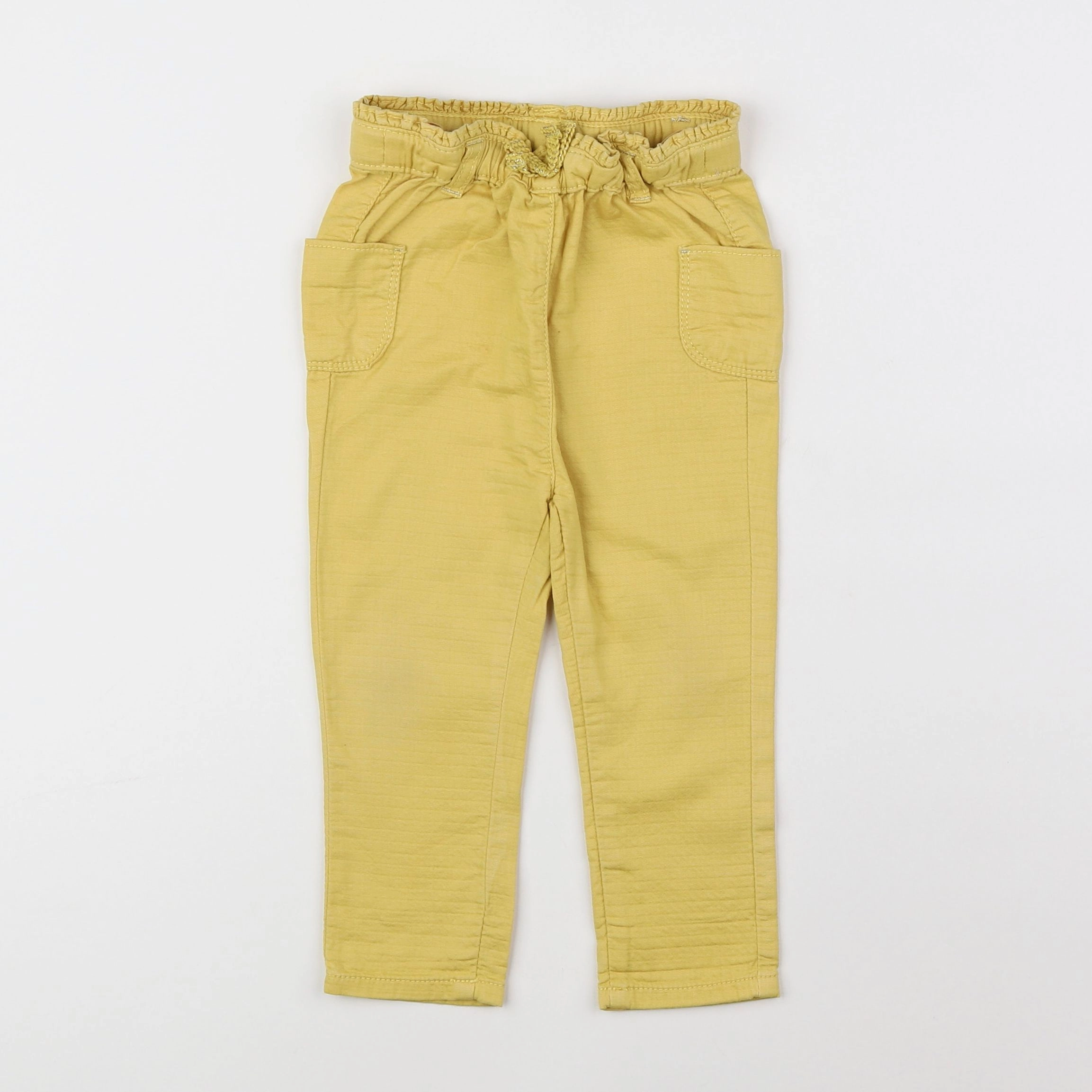 Tape à l'oeil - pantalon jaune - 18 mois