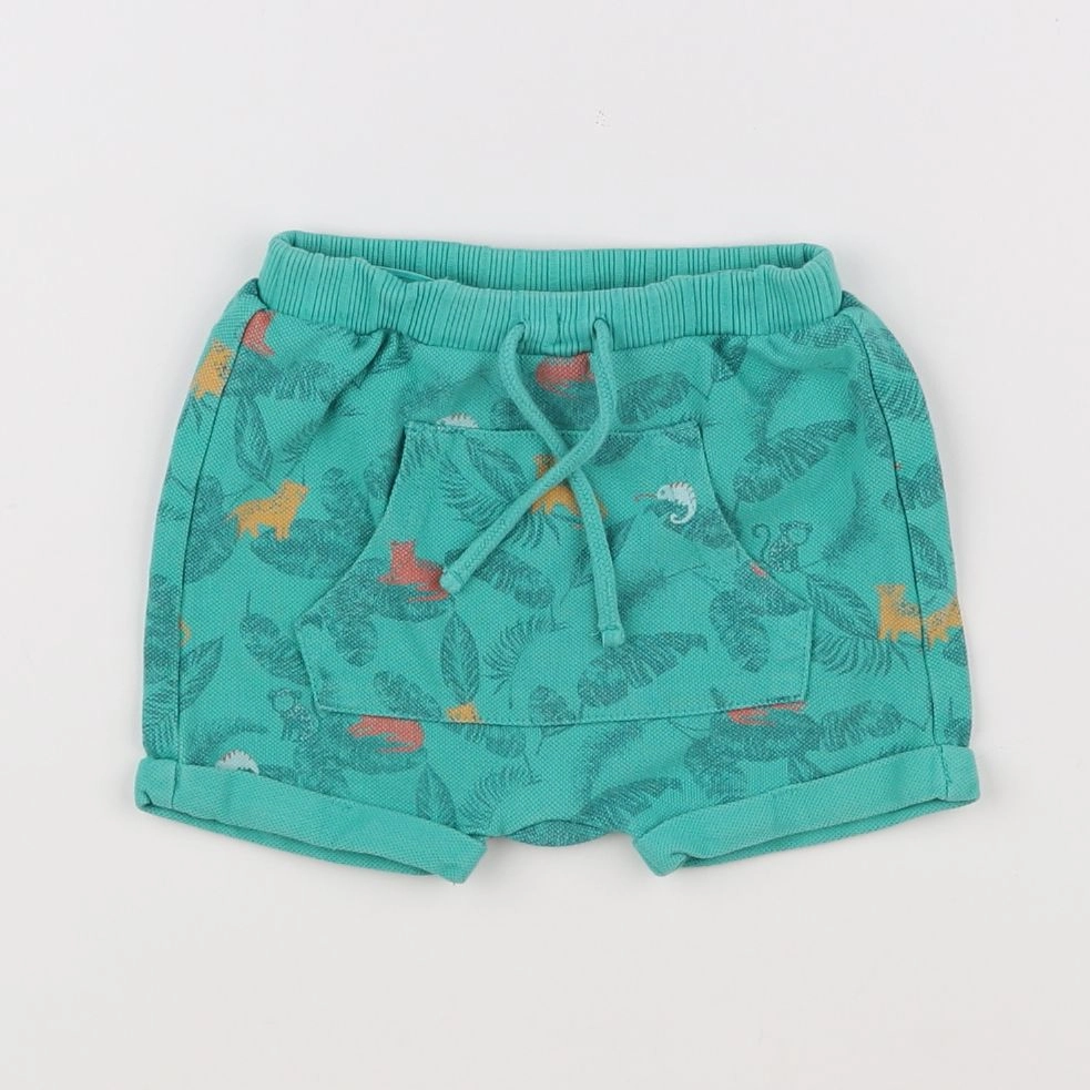 Tape à l'oeil - short vert - 6 mois