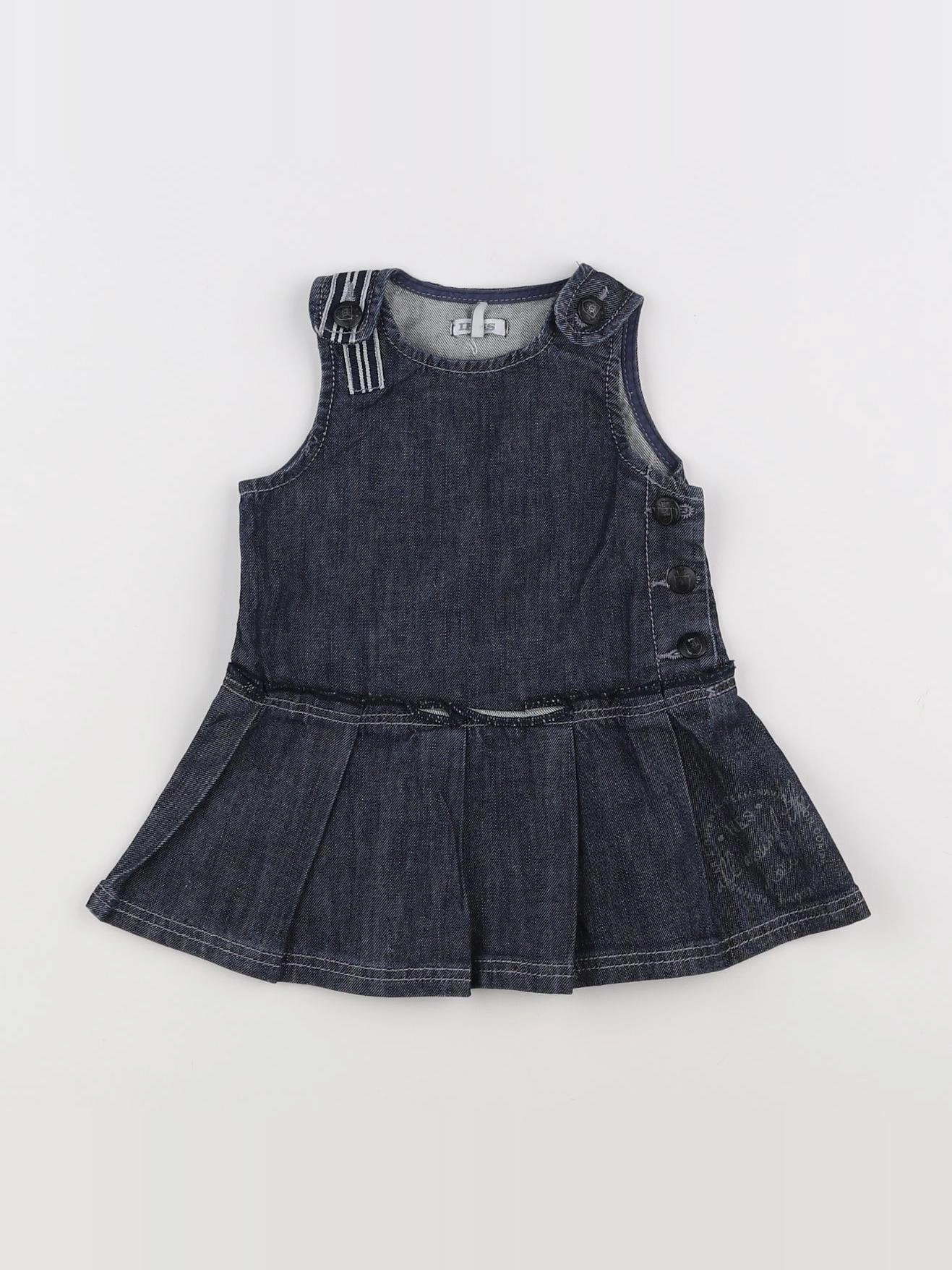 IKKS - robe bleu - 6 mois