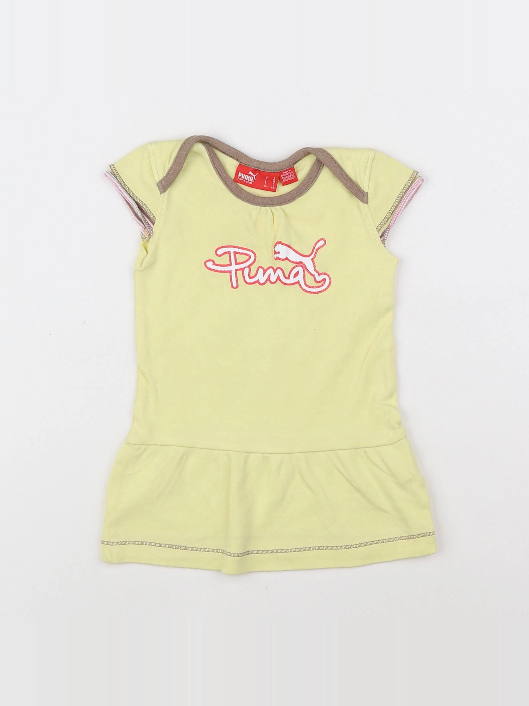 Puma - robe jaune - 6 ans