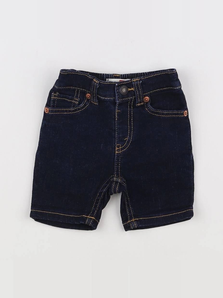 Levi's - short bleu - 6 mois