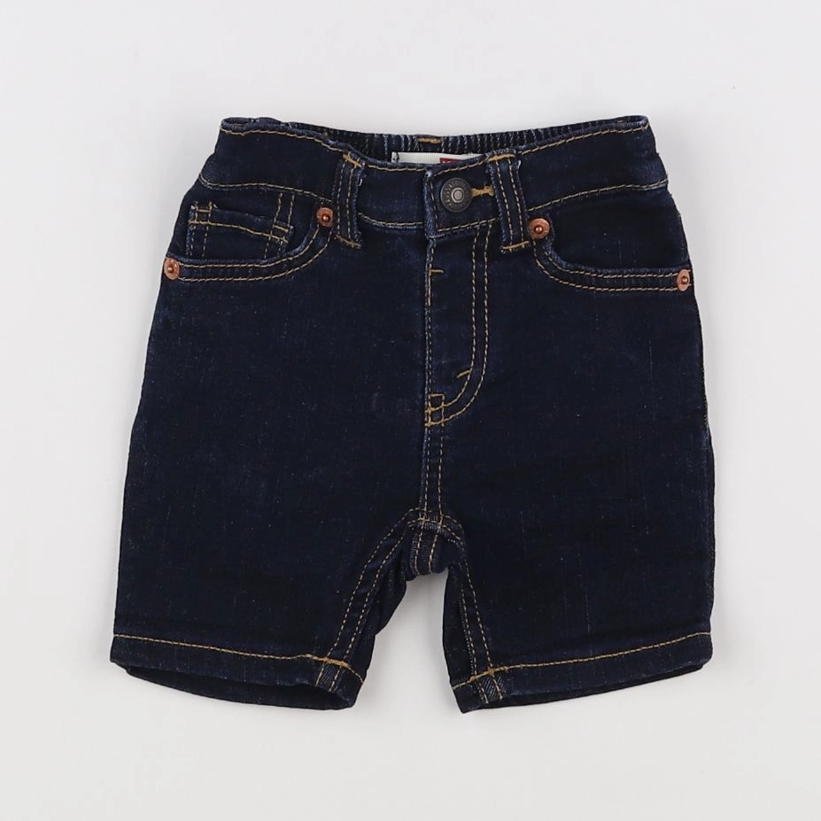 Levi's - short bleu - 6 mois