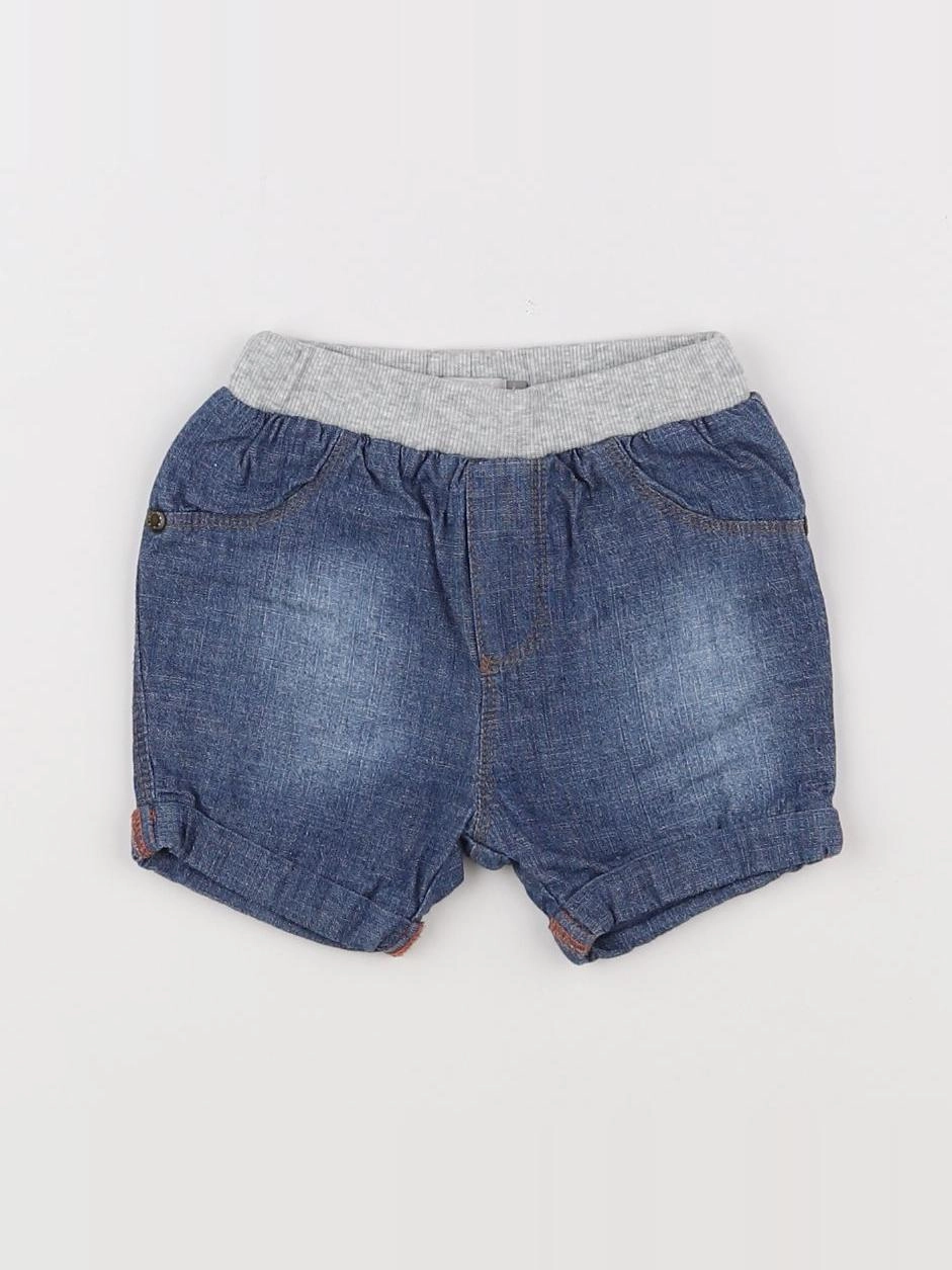 Catimini - short bleu - 6 mois