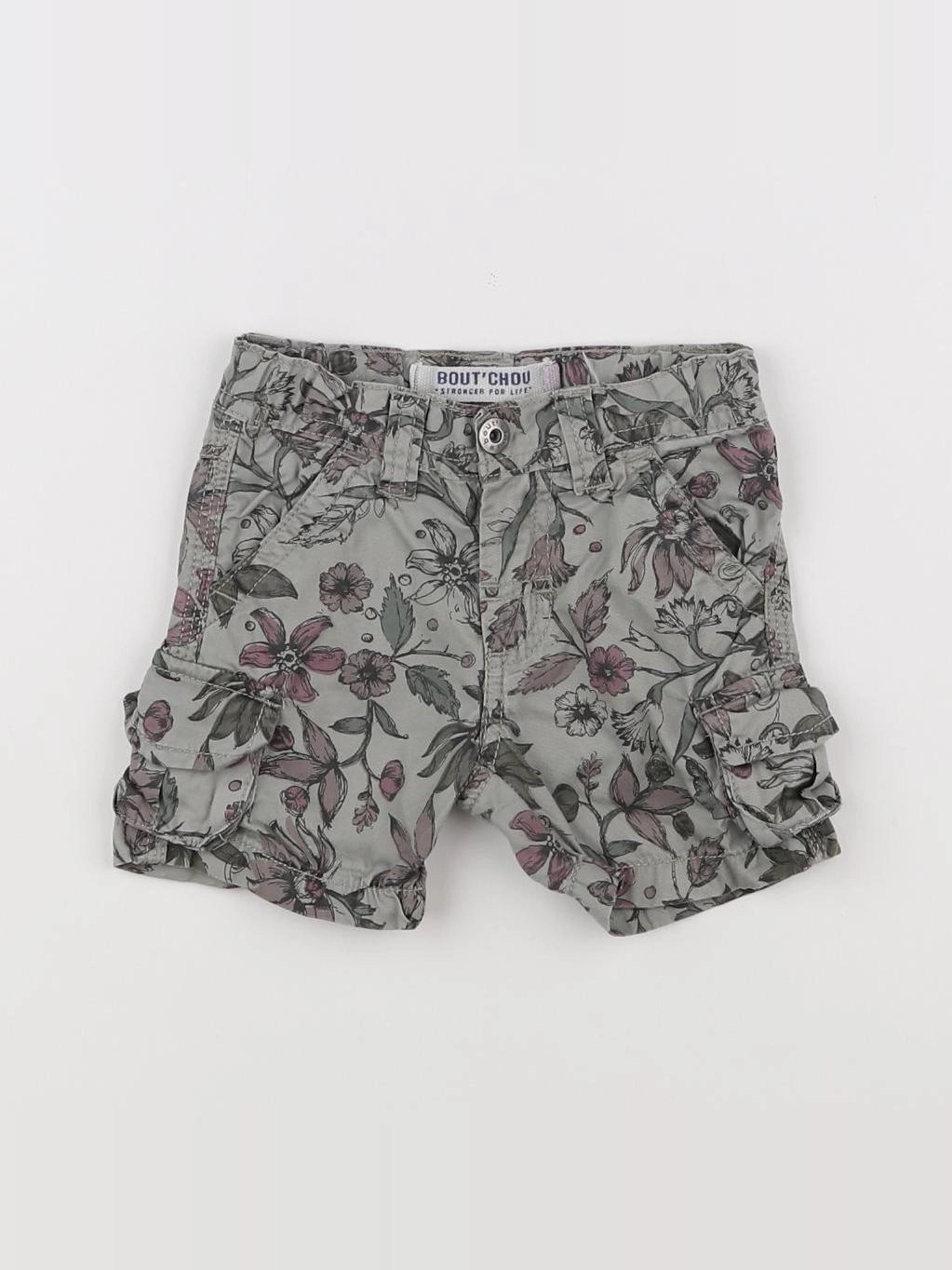 Boutchou - short multicolore - 6 mois