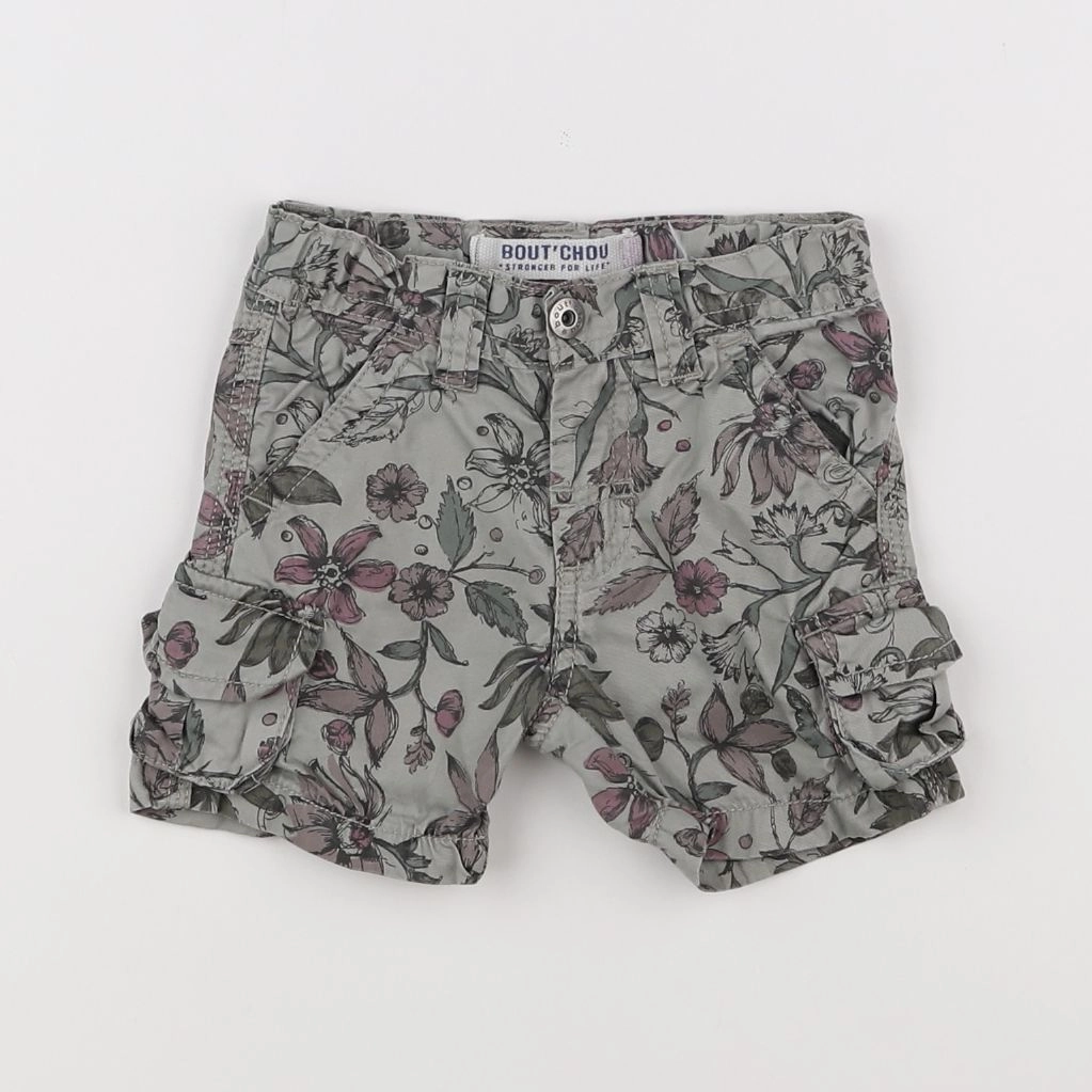 Boutchou - short multicolore - 6 mois