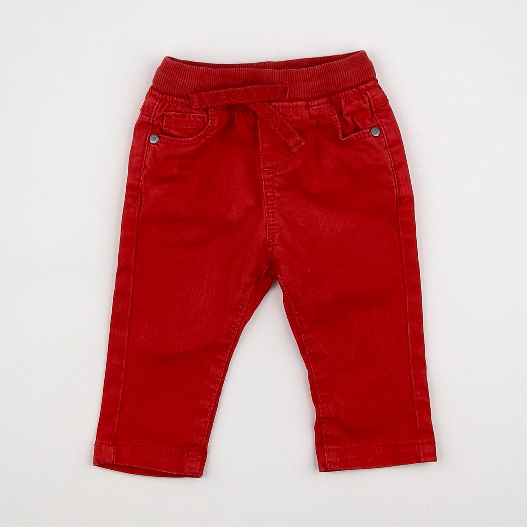Tape à l'oeil - pantalon rouge - 6 mois