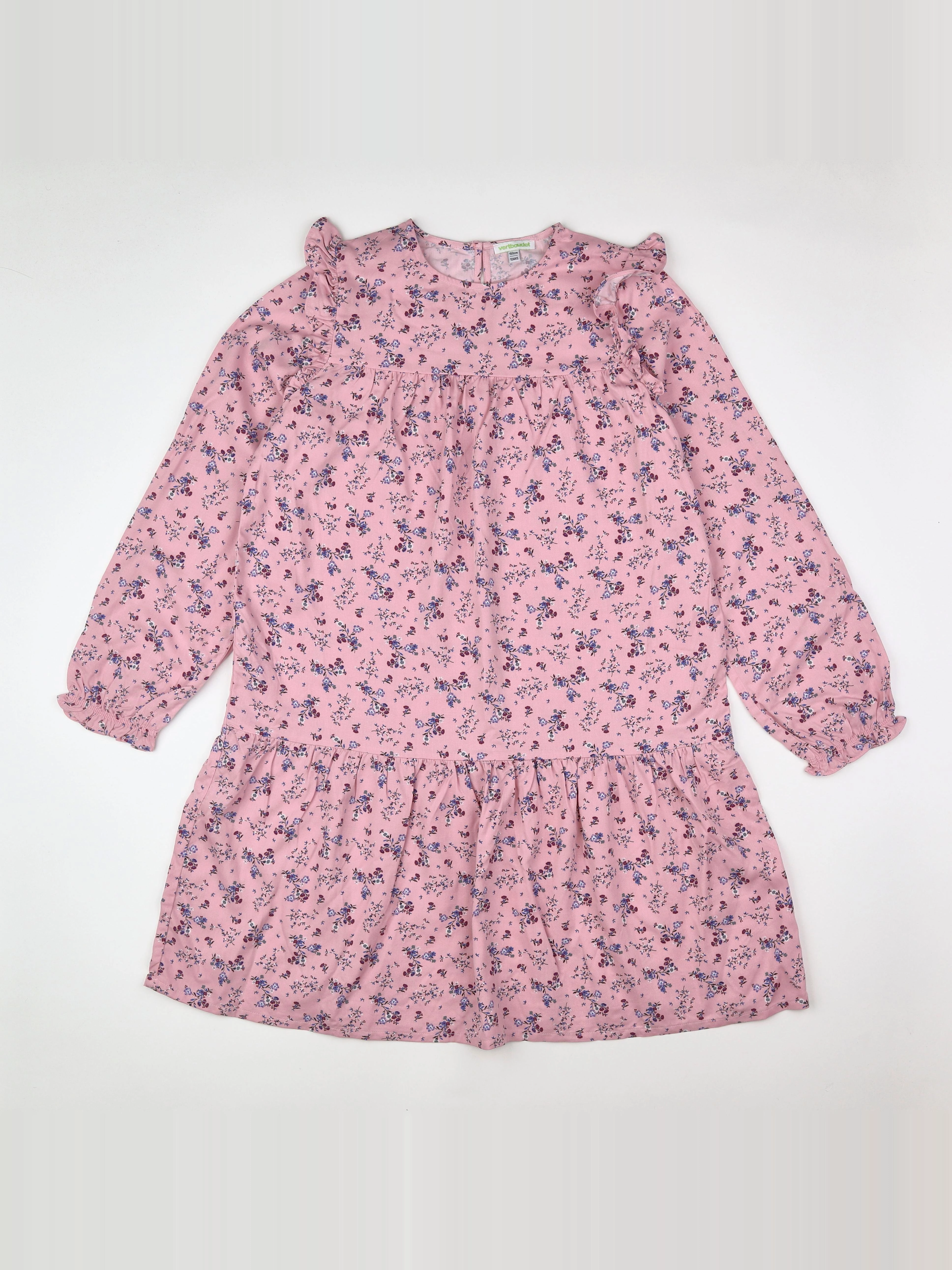 Vertbaudet - robe rose - 12 ans