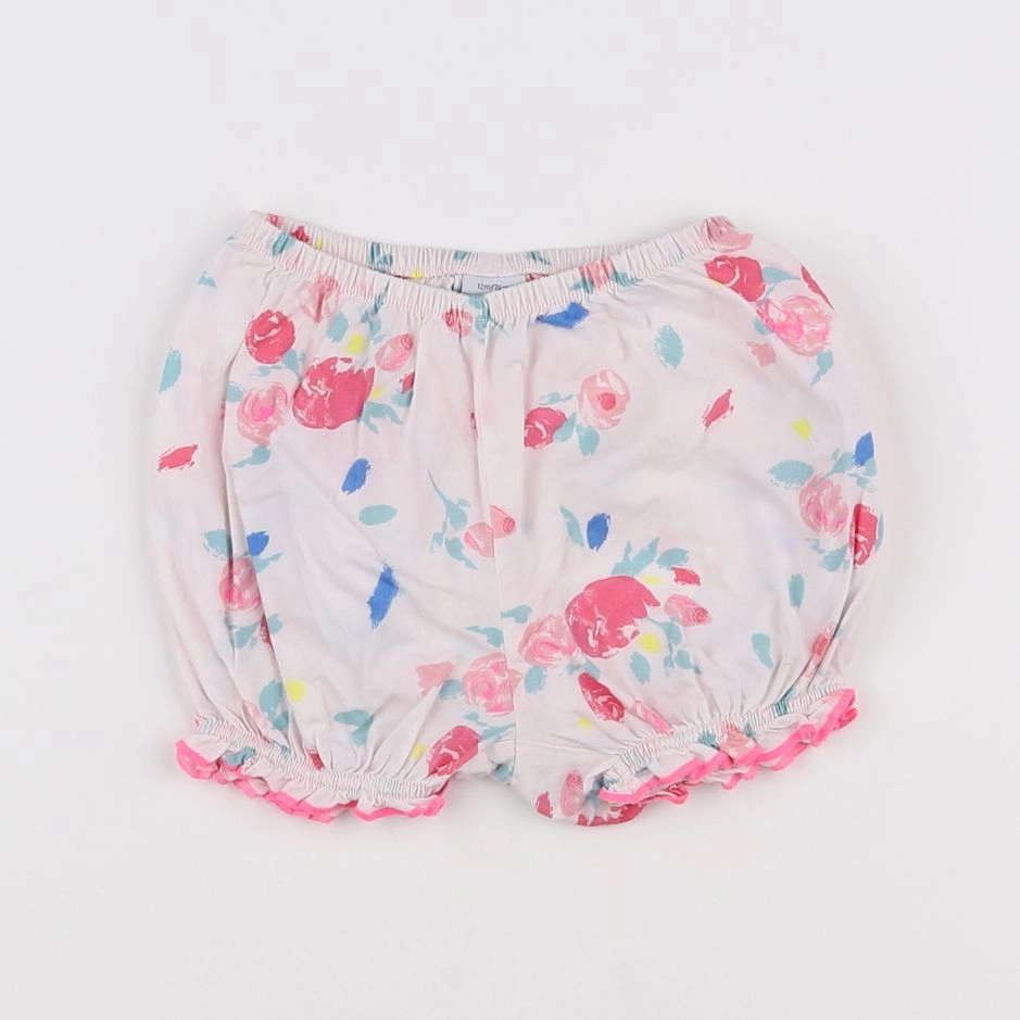 Petit Bateau - bloomer rose, bleu - 12 mois