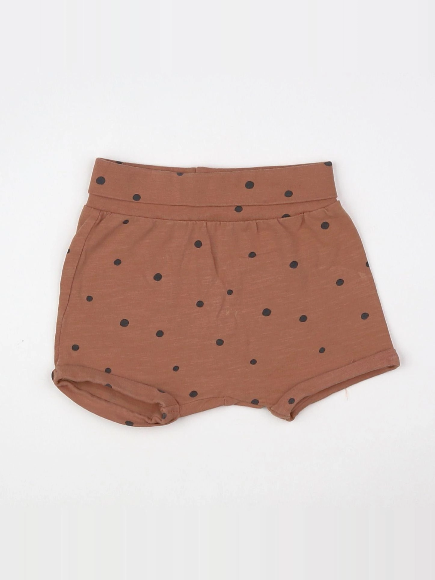 H&M - short marron - 9 mois