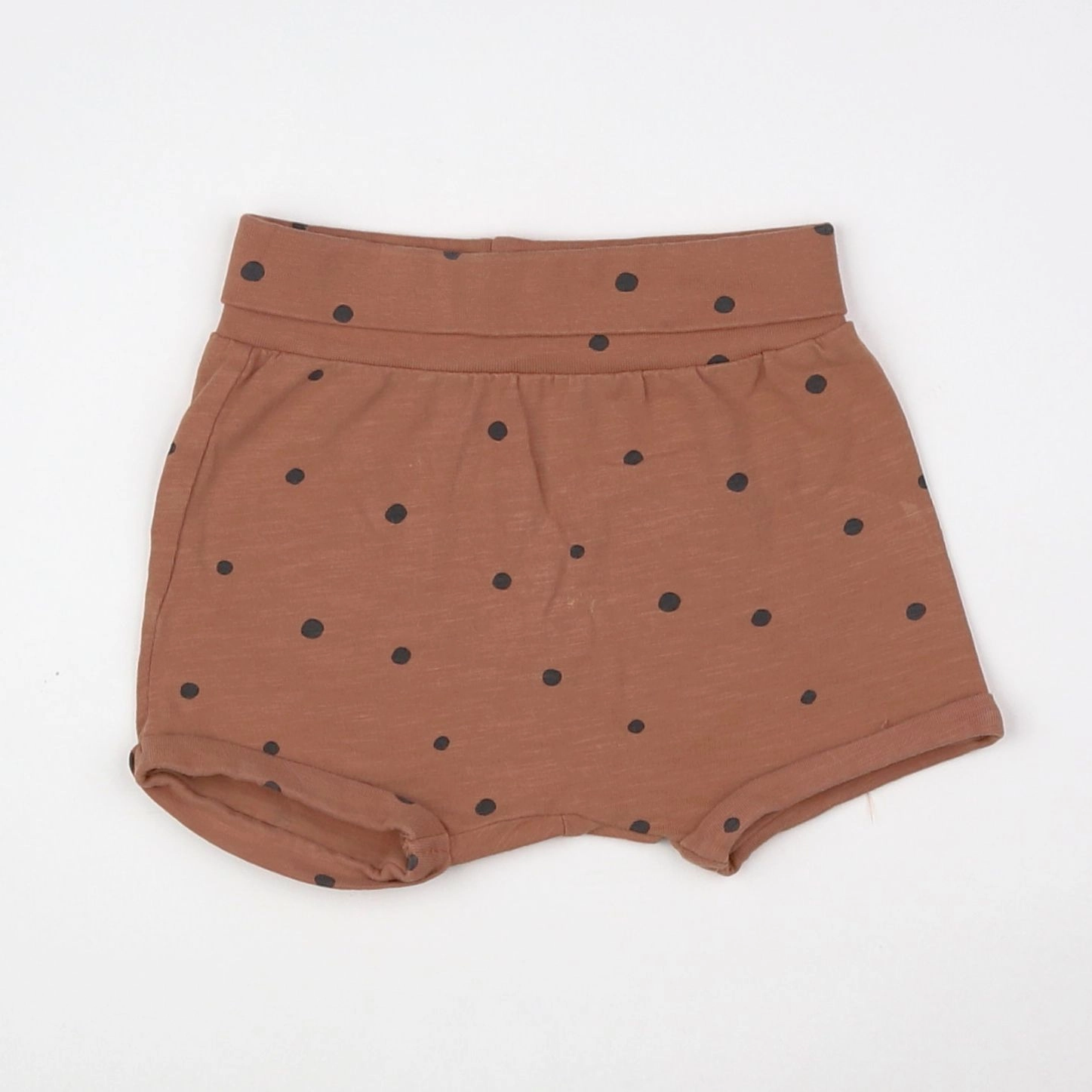 H&M - short marron - 9 mois