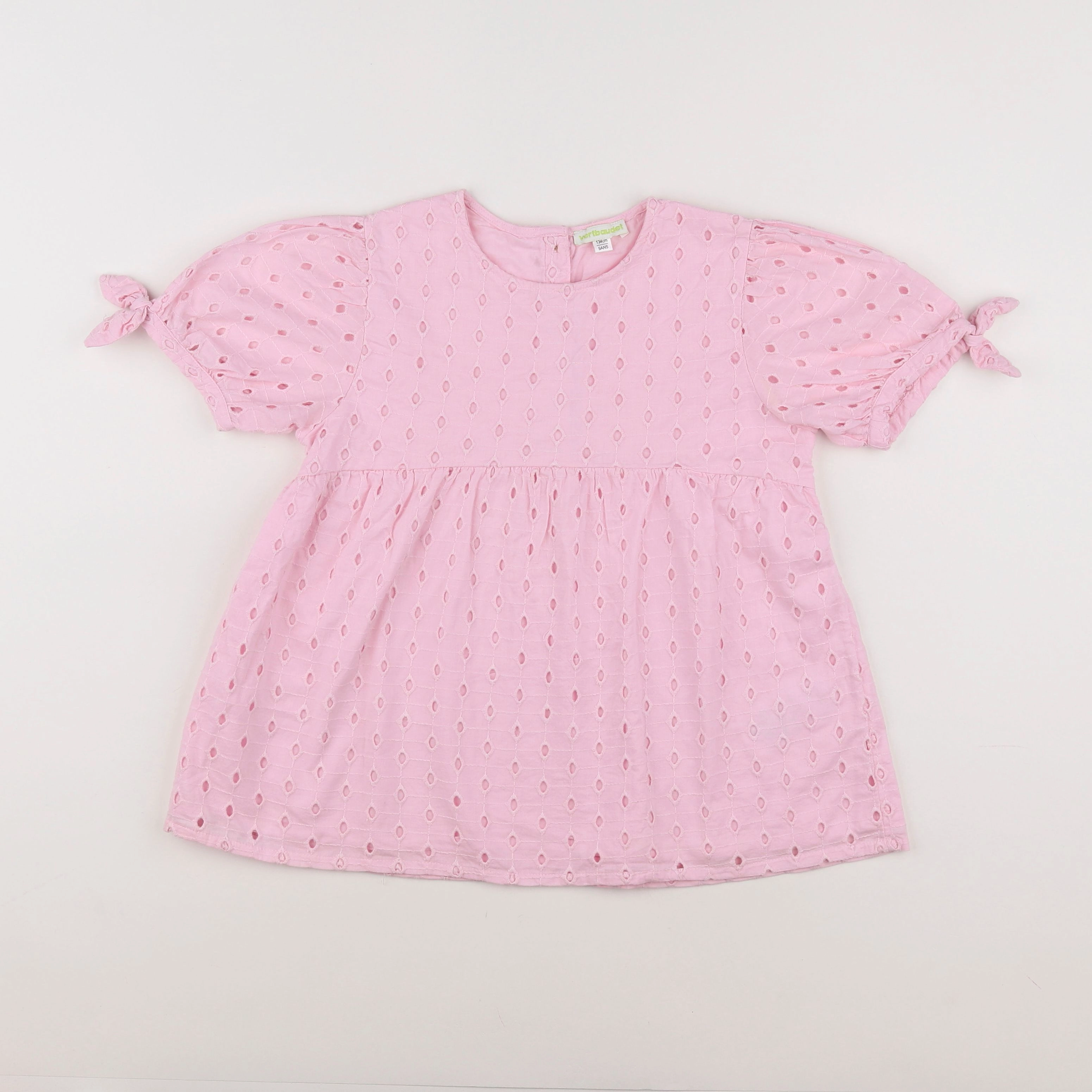 Vertbaudet - blouse rose - 9 ans