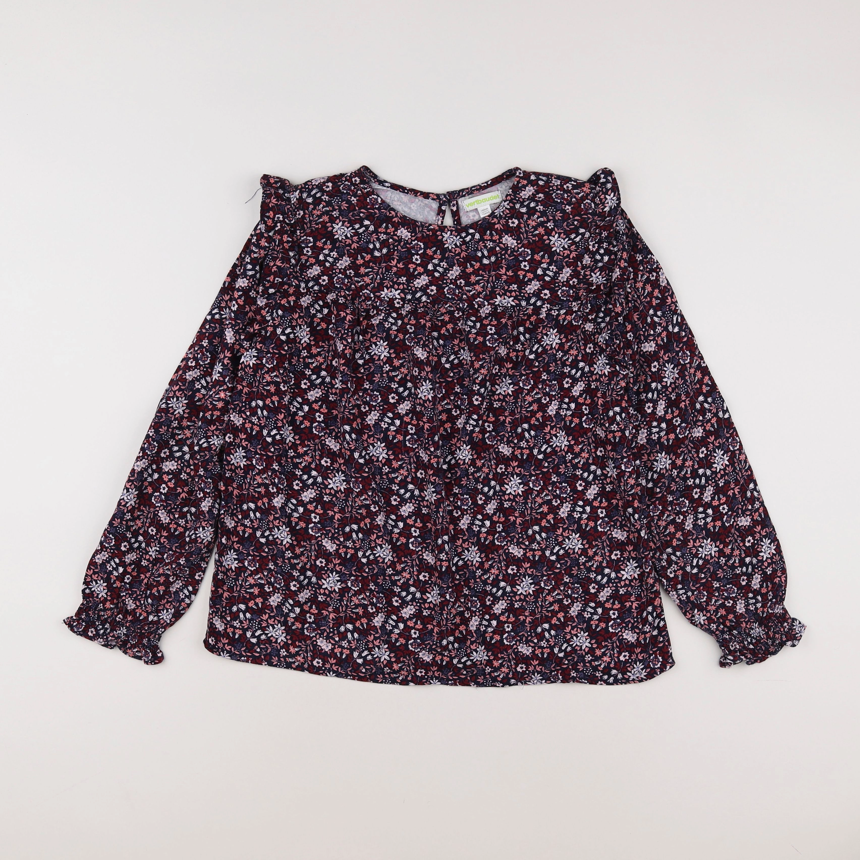 Vertbaudet - blouse violet, rose - 10 ans