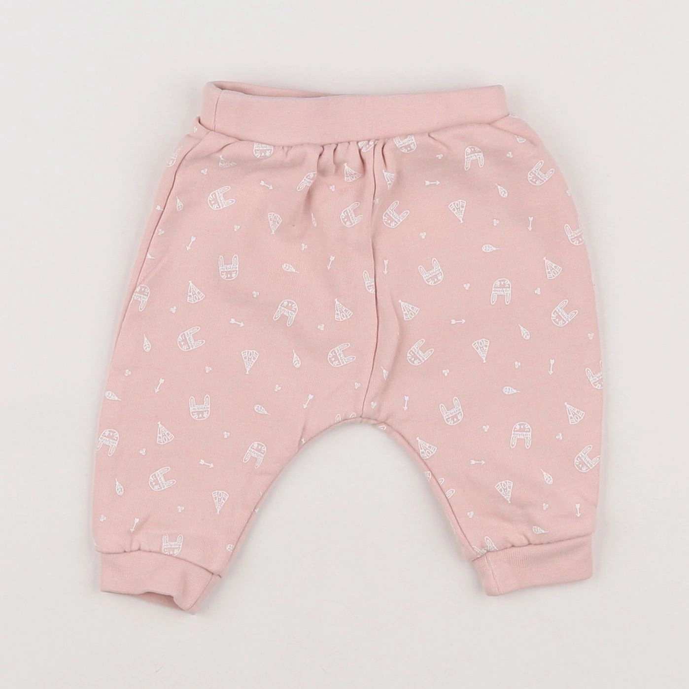 Vertbaudet - pantalon rose - 1 mois