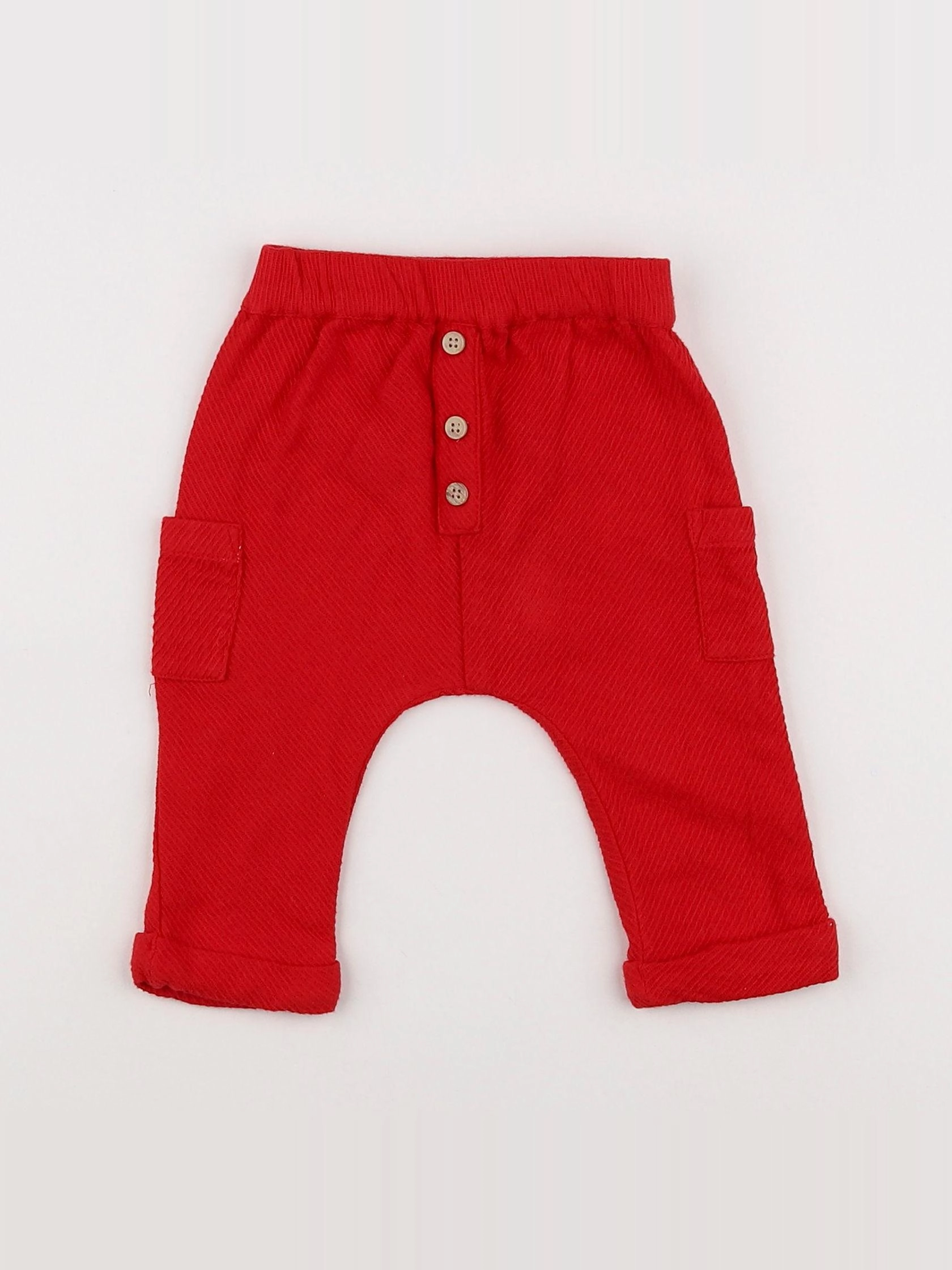 Boutchou - sarouel rouge - 3 mois
