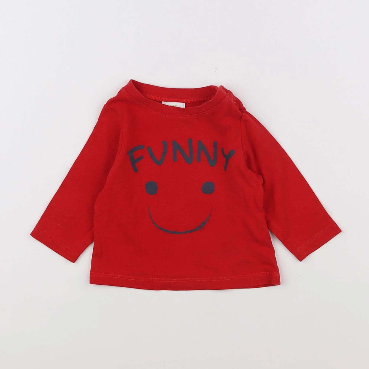 Tape à l'oeil - tee-shirt rouge - 3 mois