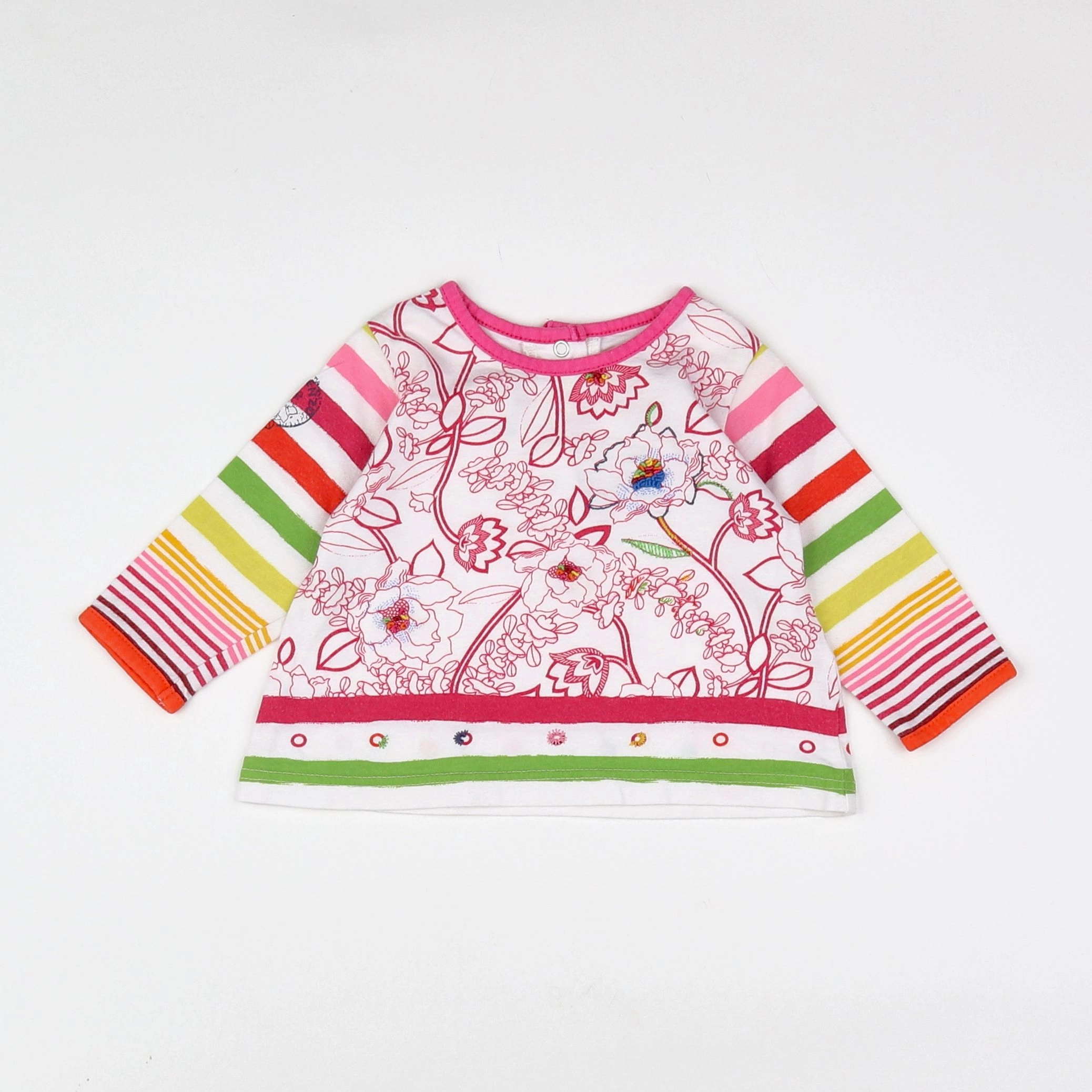 Kenzo - tee-shirt multicolore - 3 mois