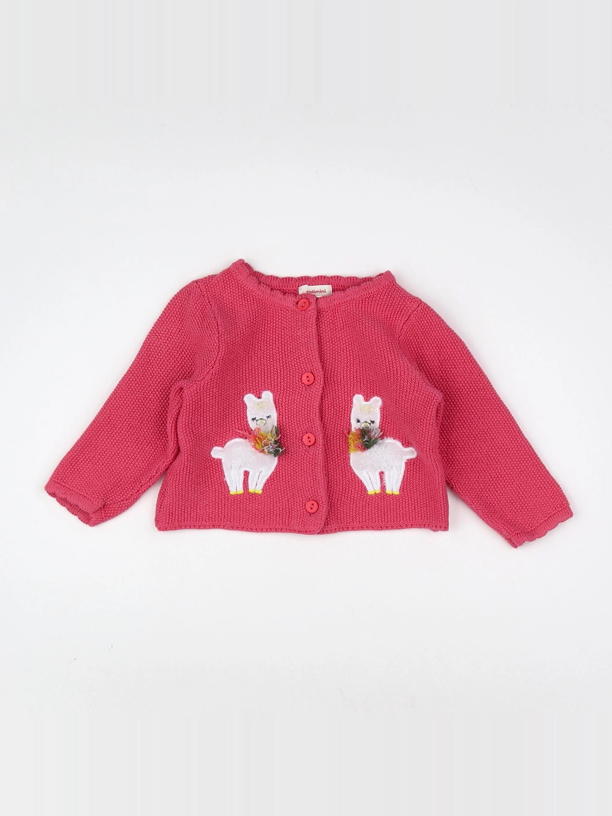 Catimini - gilet rose - 3 mois