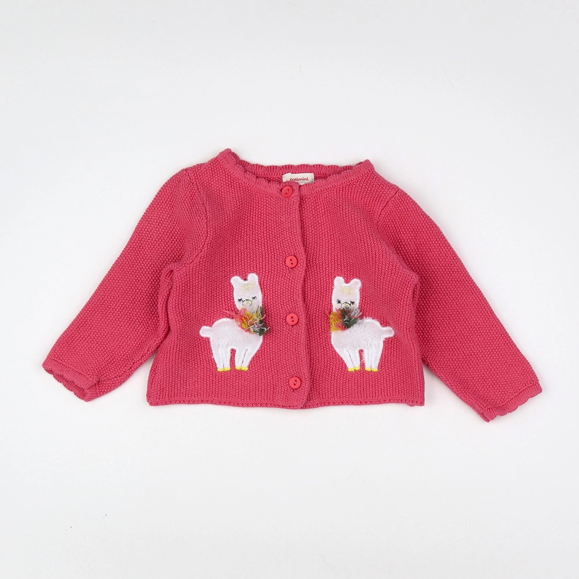 Catimini - gilet rose - 3 mois