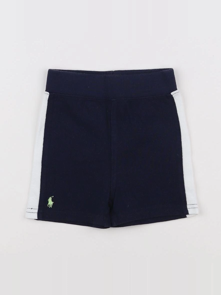 Ralph Lauren - short bleu - 6 mois