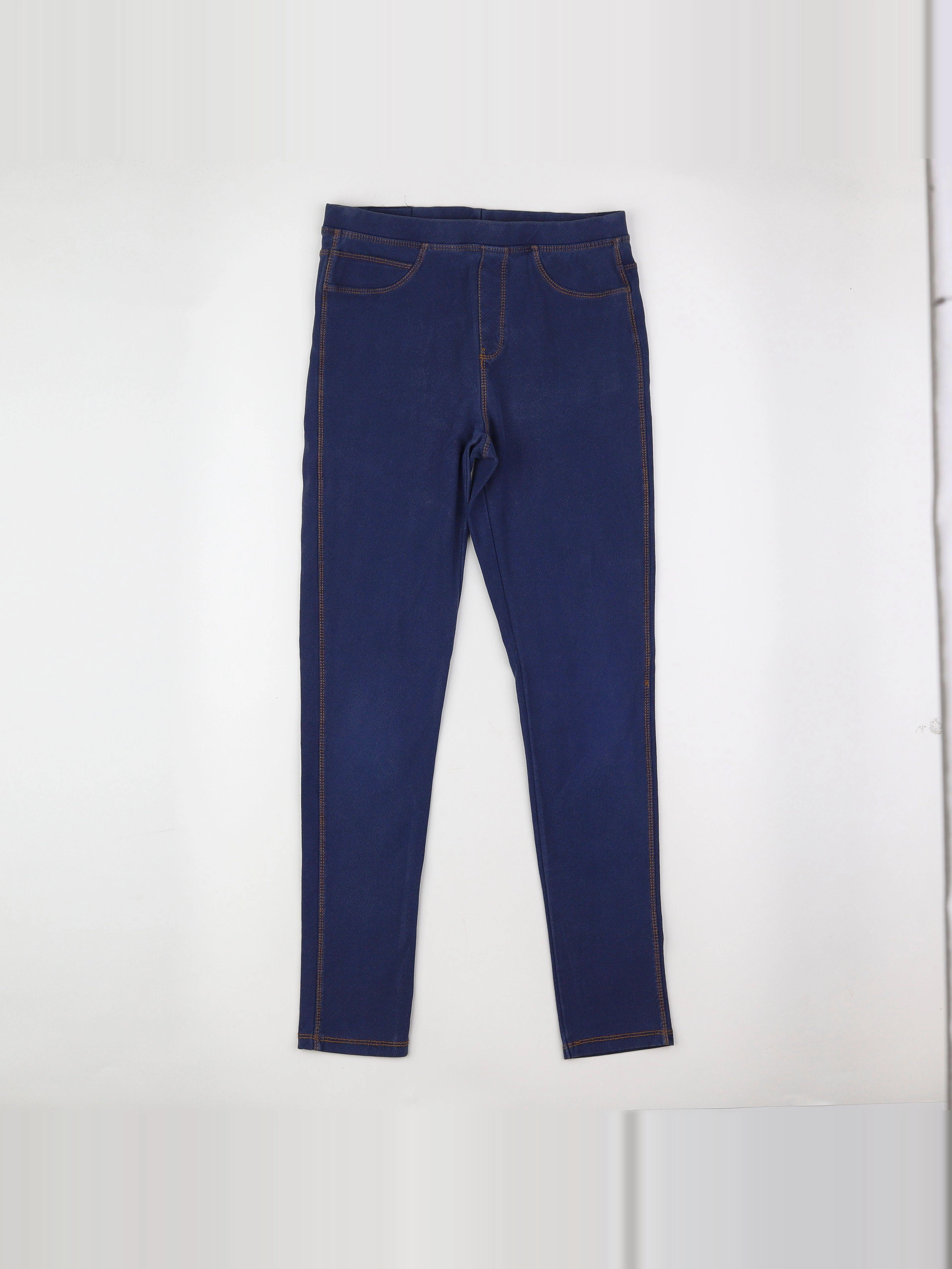 Zara - jegging bleu - 13/14 ans