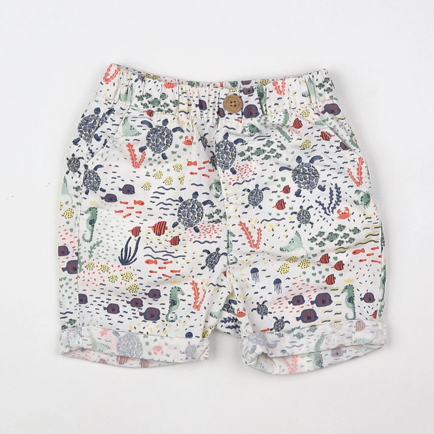 Tape à l'oeil - short multicolore - 6 mois