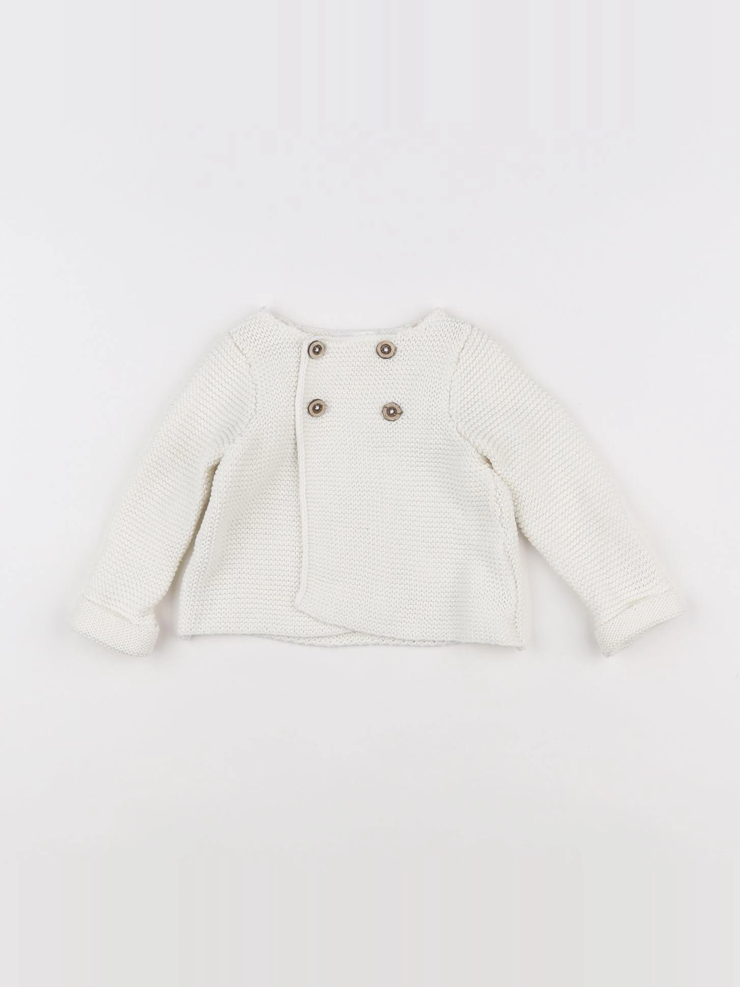 La Redoute - gilet beige - 6 mois