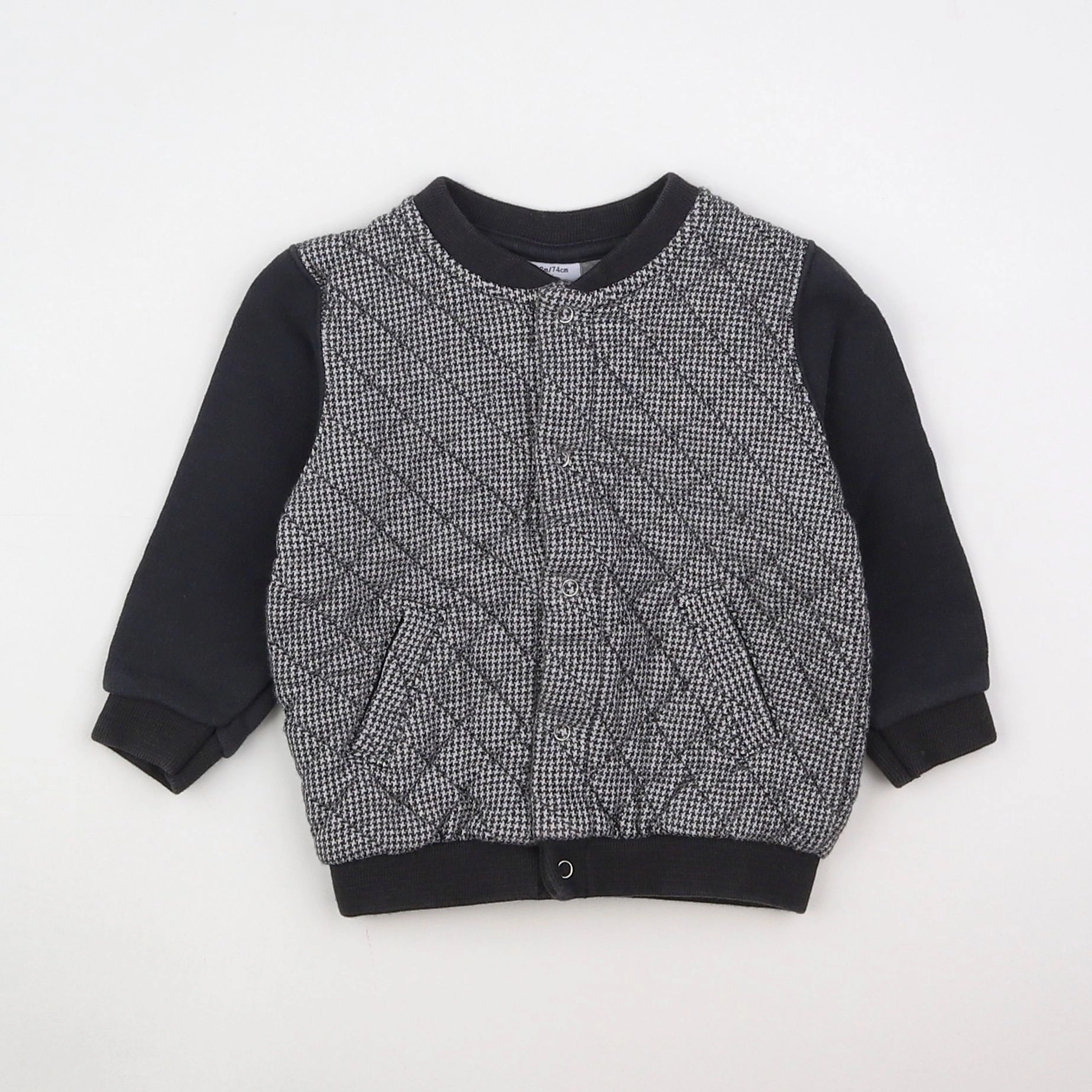 Petit Bateau - sweat gris - 12 mois