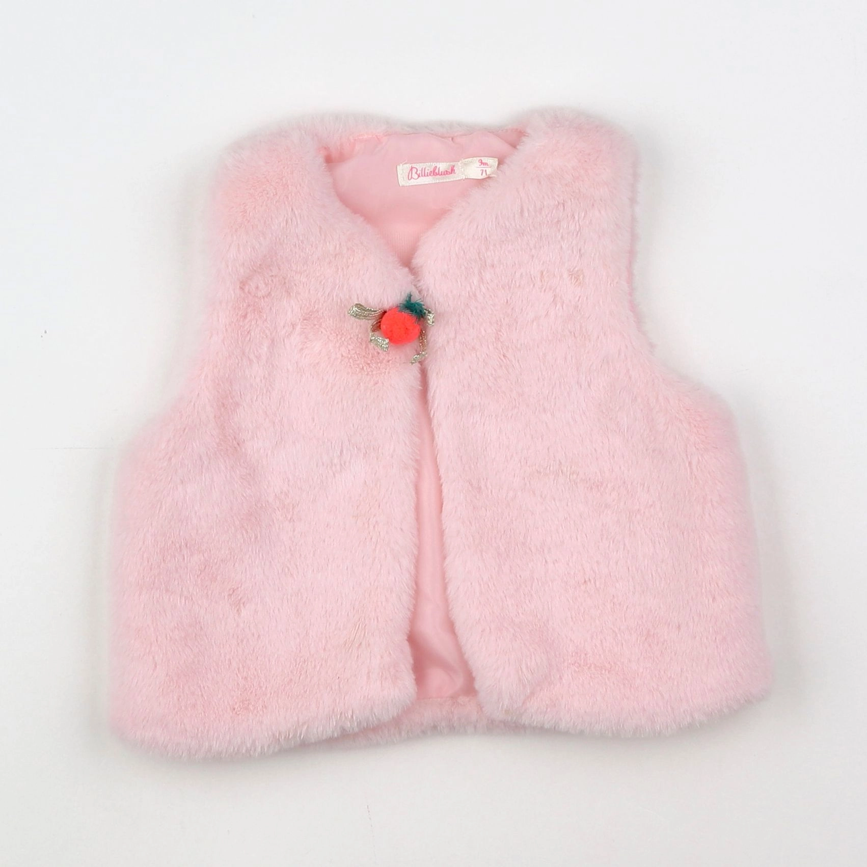 Billie Blush - gilet rose - 3 mois