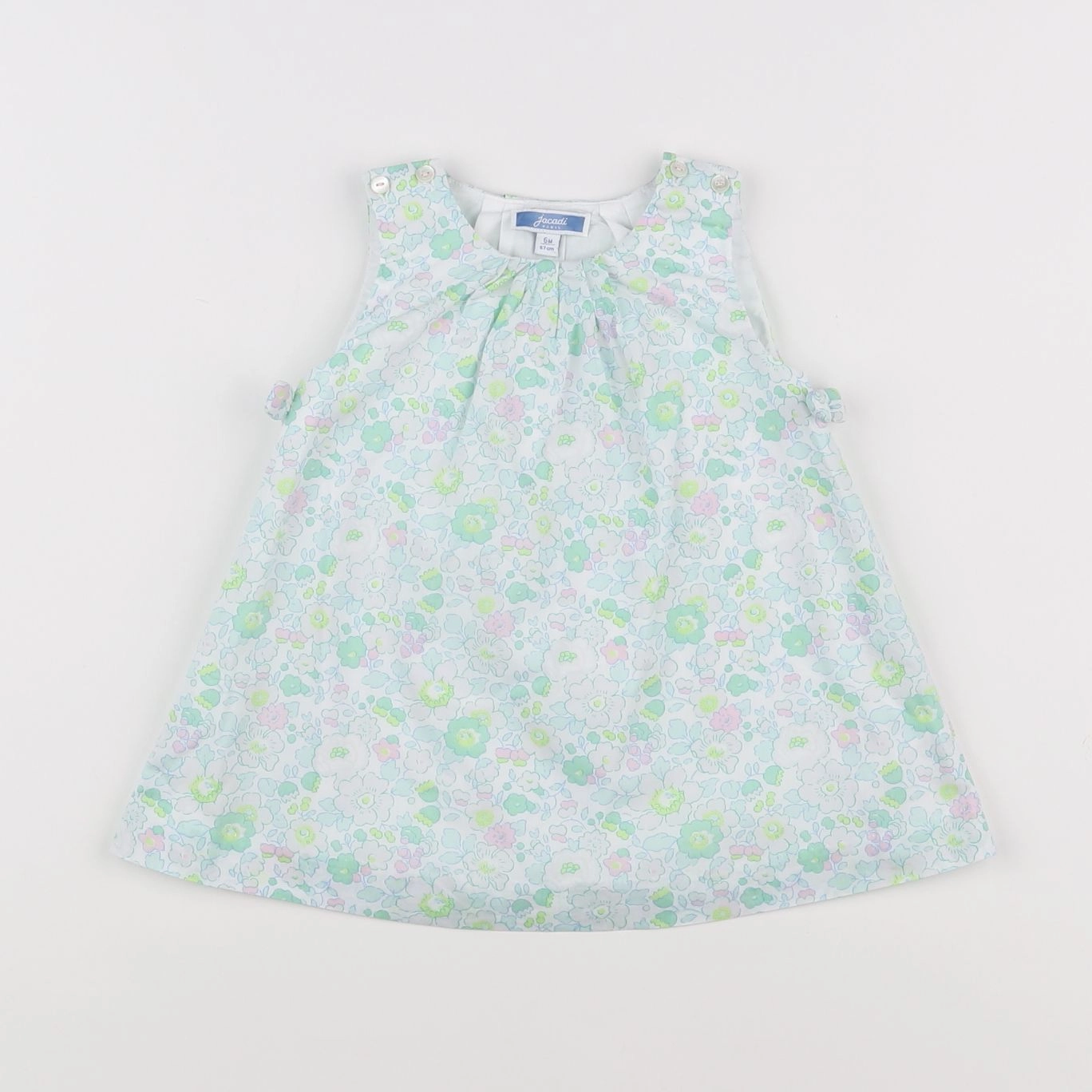 Jacadi - robe liberty - 6 mois