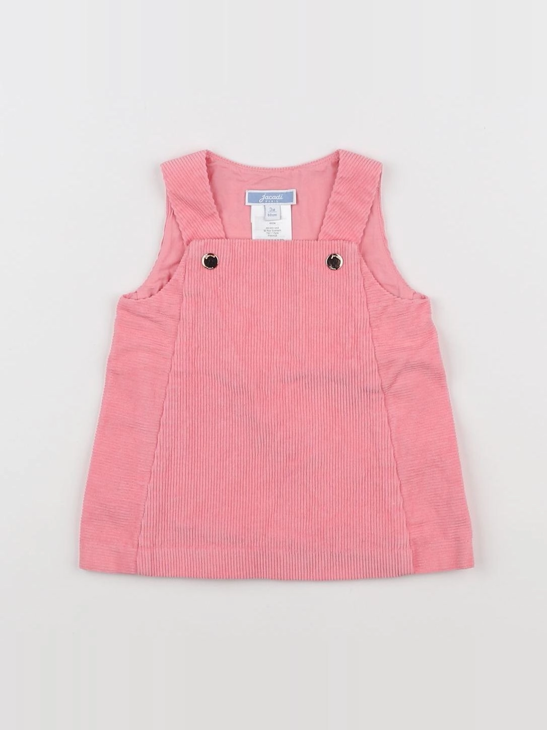 Jacadi - robe rose - 3 mois