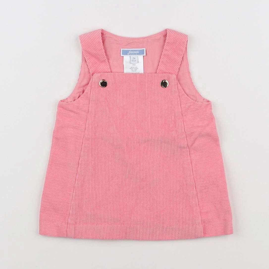 Jacadi - robe rose - 3 mois