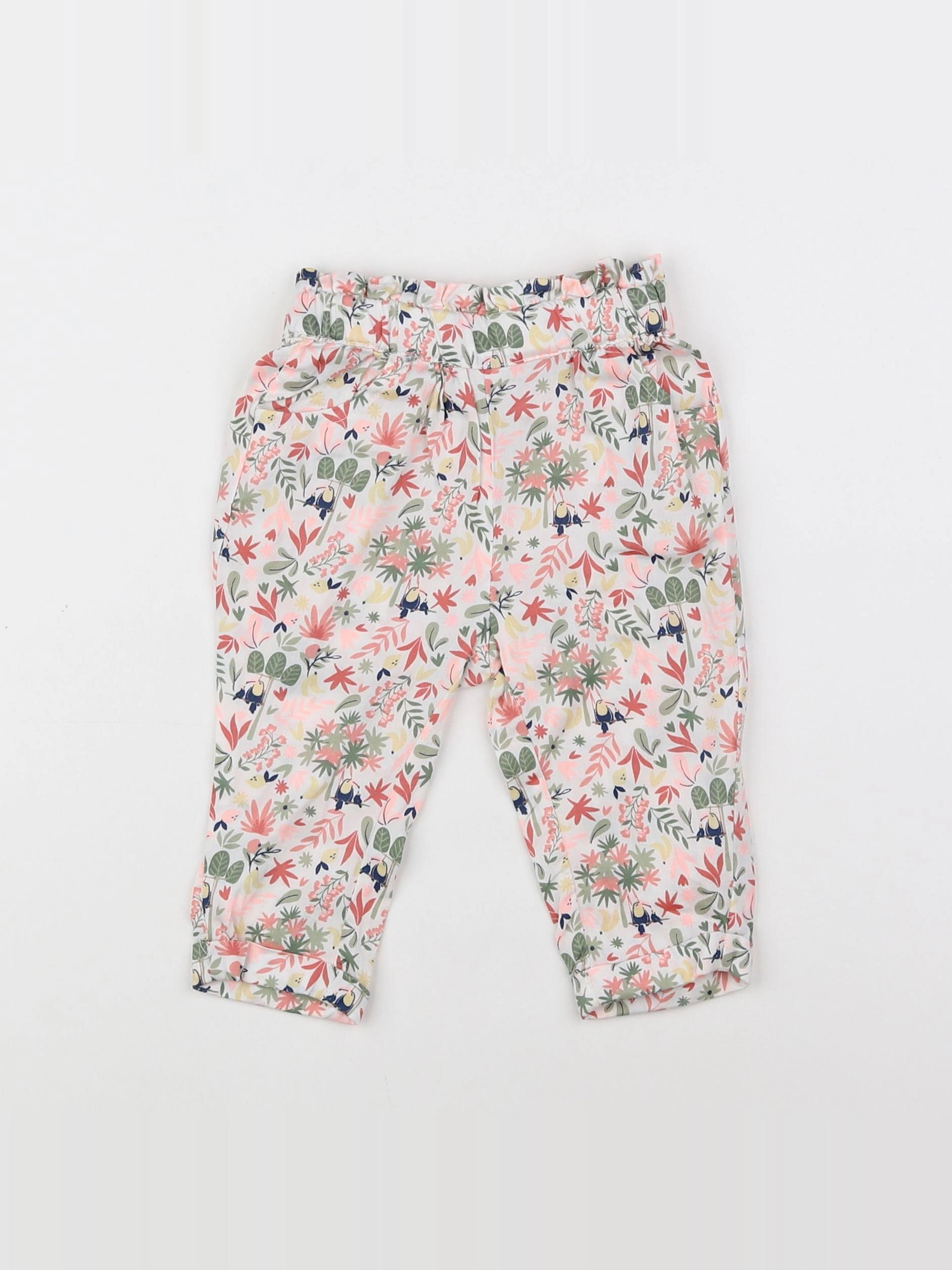 Tape à l'oeil - pantalon blanc - 6 mois