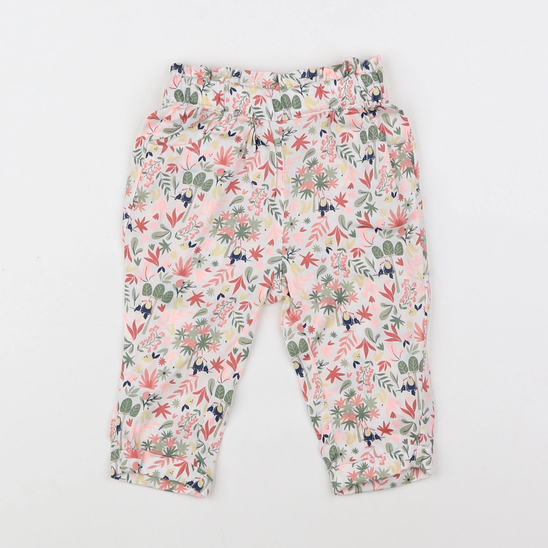 Tape à l'oeil - pantalon blanc - 6 mois