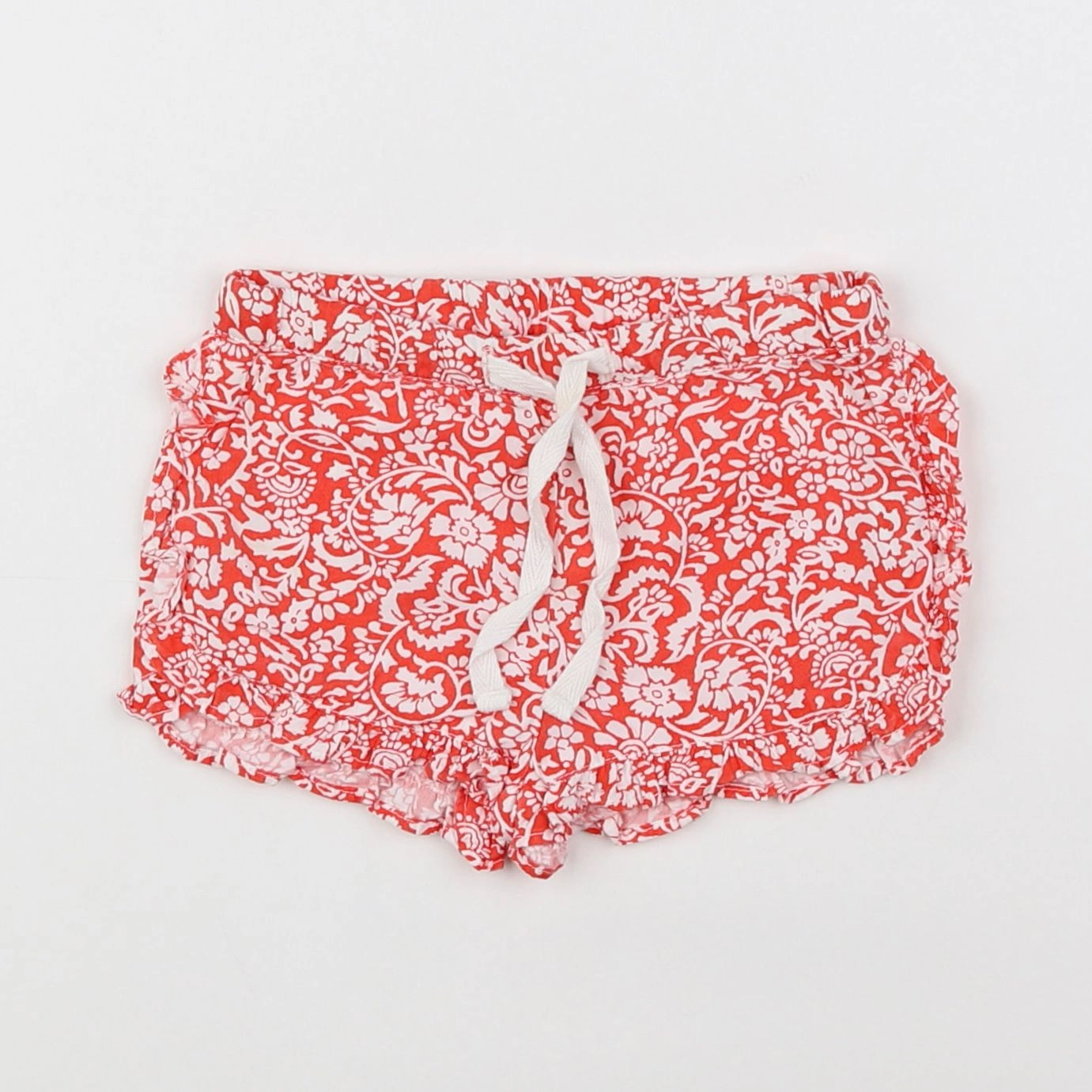 Boutchou - short rouge - 6 mois